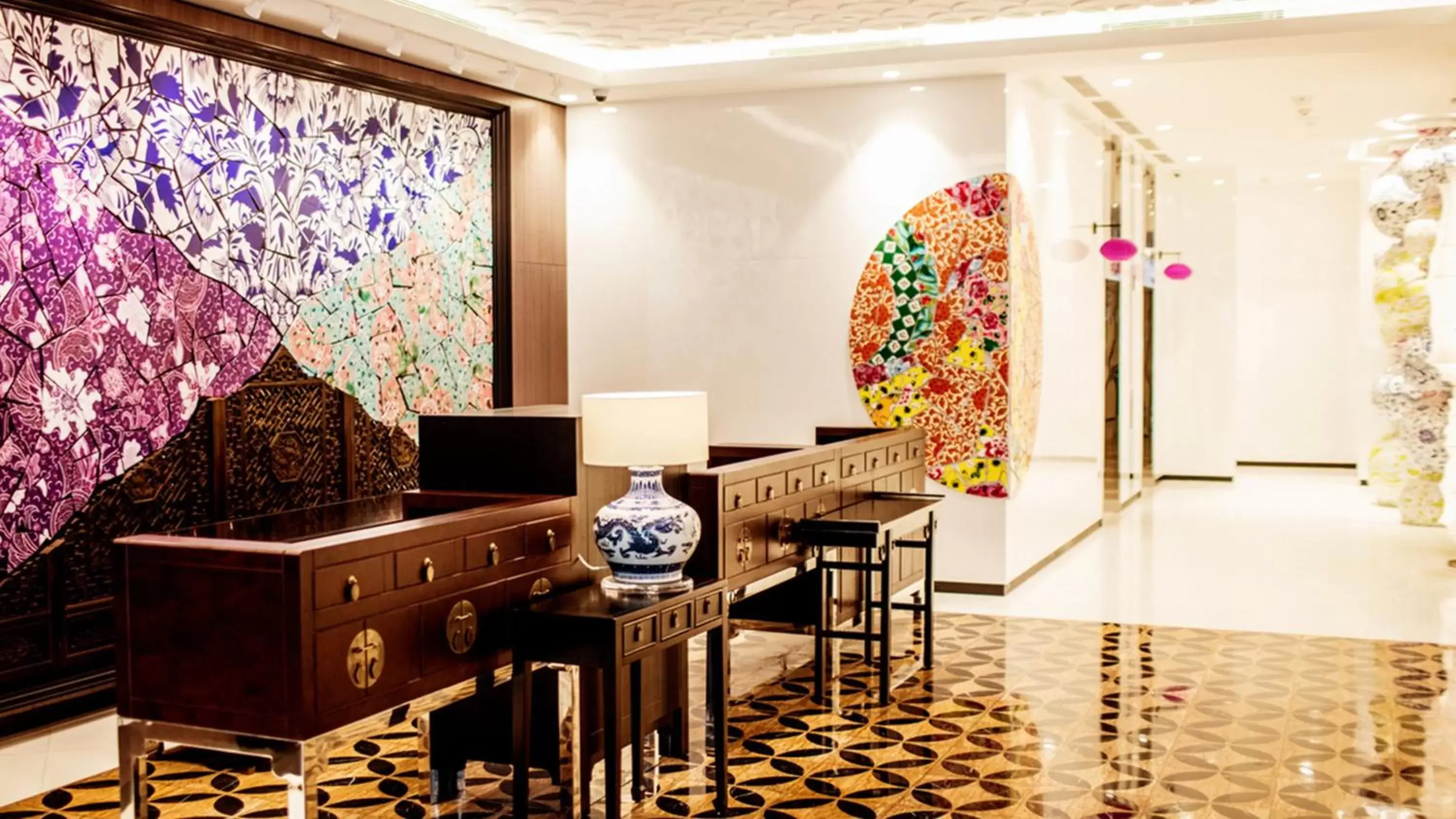 Lobby or reception in Hotel Indigo Singapore Katong, an IHG Hotel