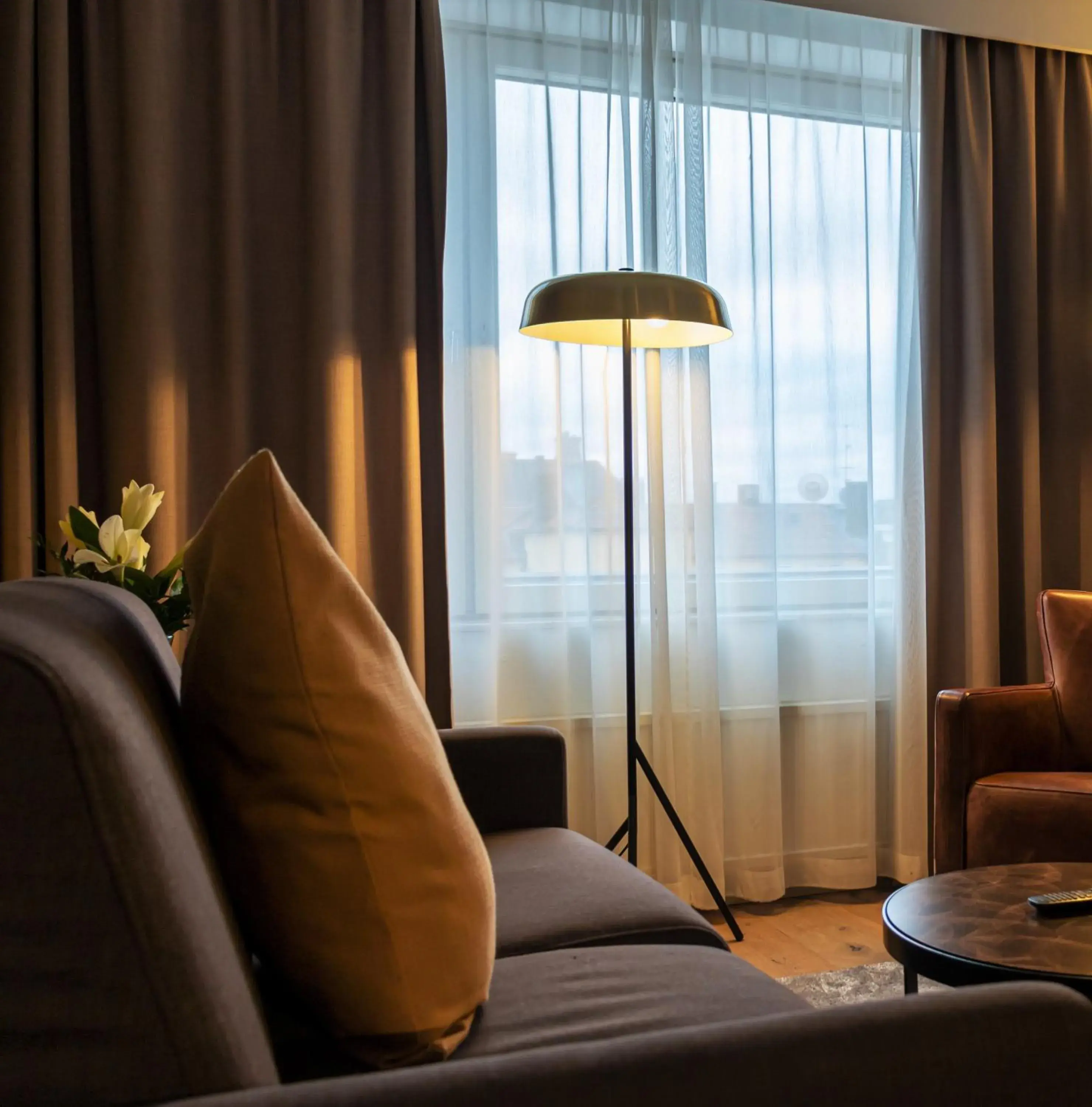 Living room, Seating Area in First Hotel Grand Falun