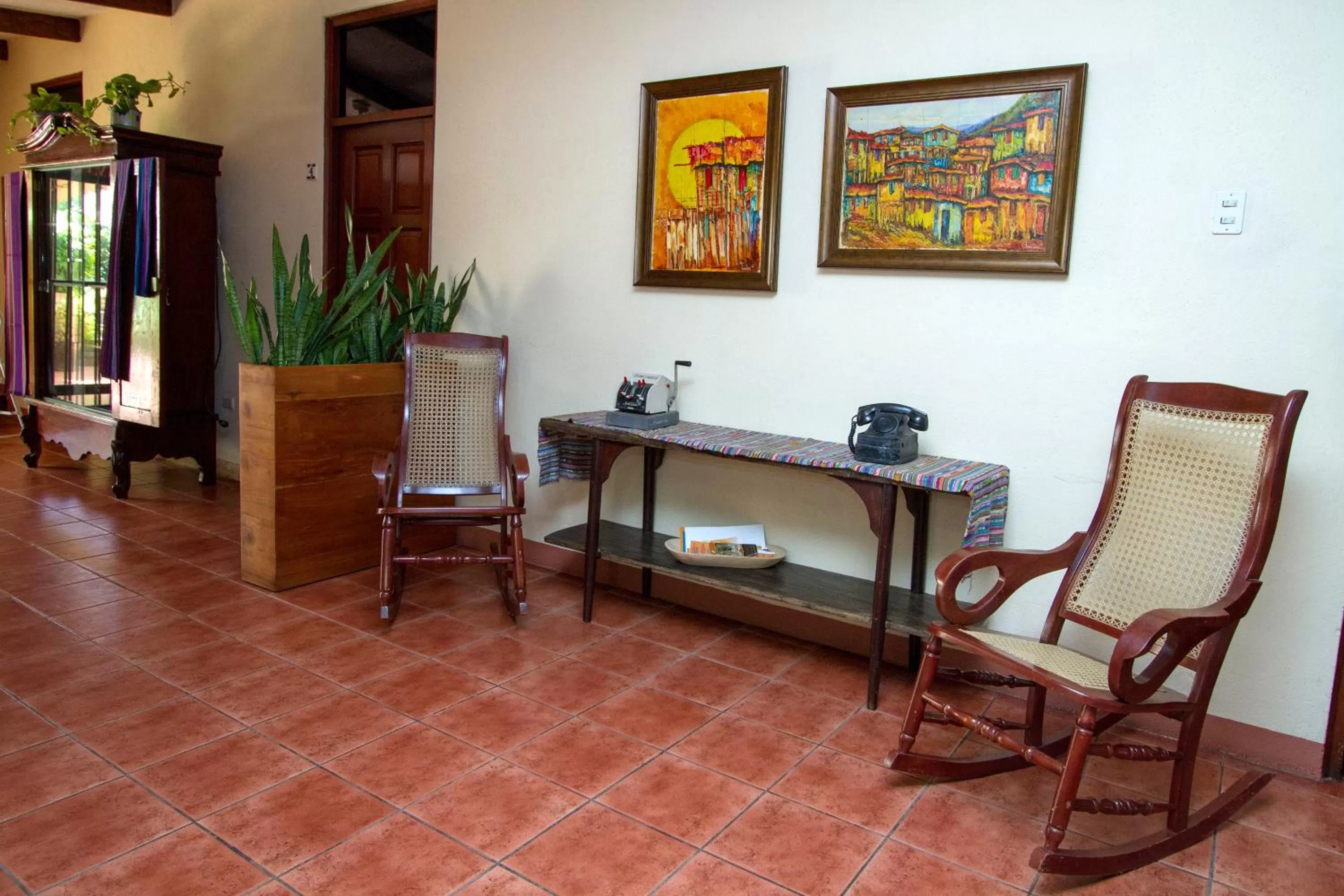 Area and facilities in Hotel Colibri