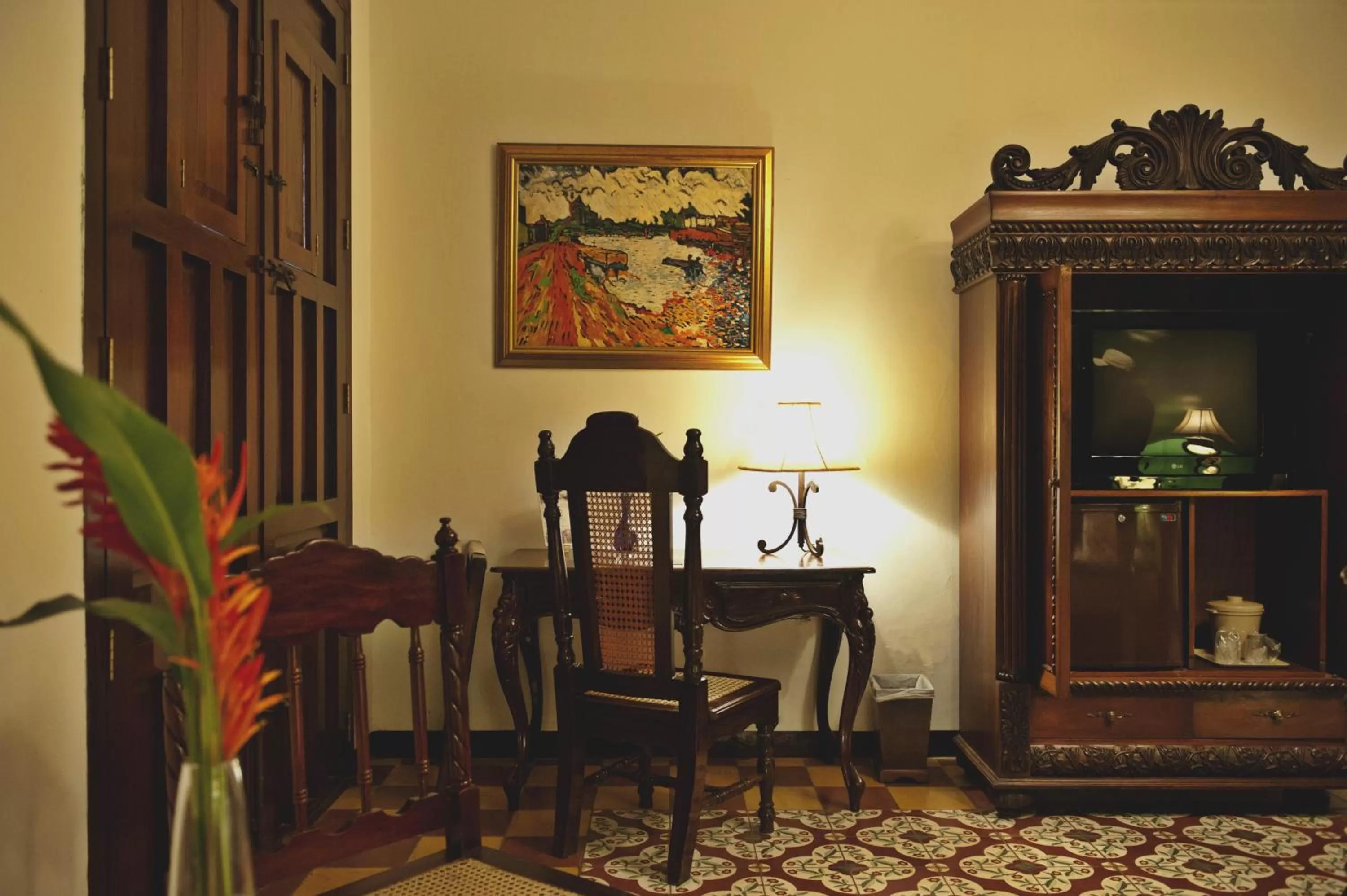 Seating area in Hotel & Restaurante La Gran Francia