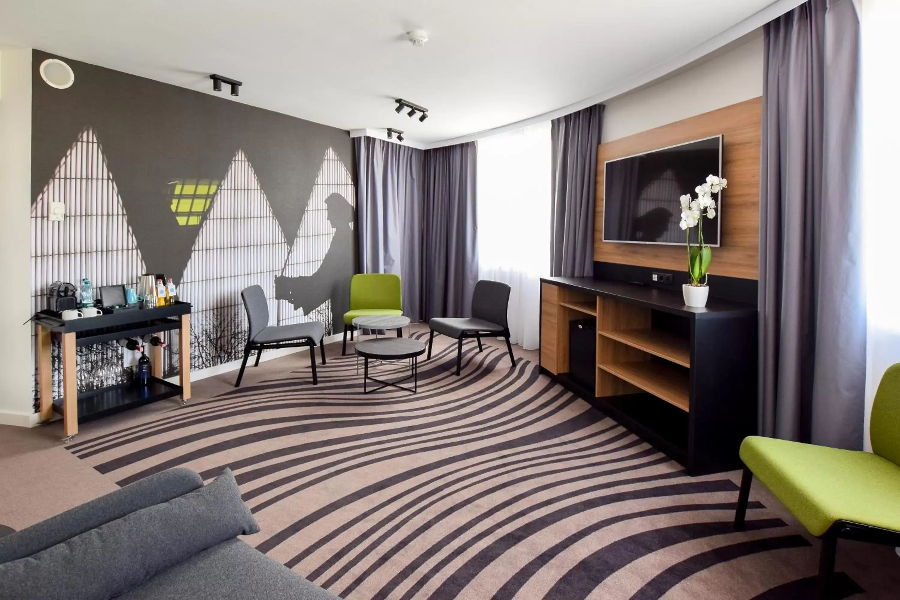 Living room, Seating Area in Novotel Szczecin Centrum