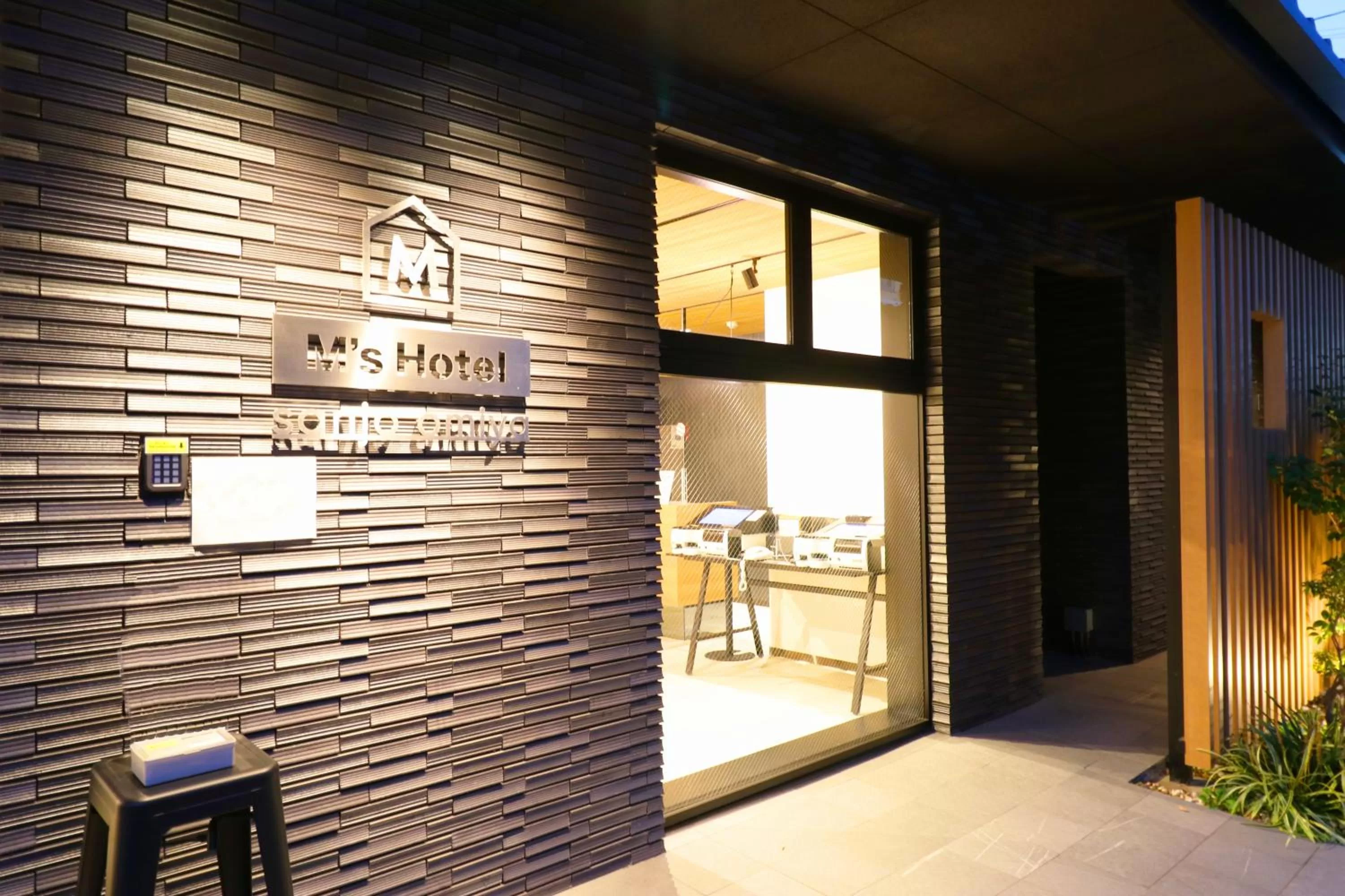 Property building in M's Hotel Sanjo Omiya