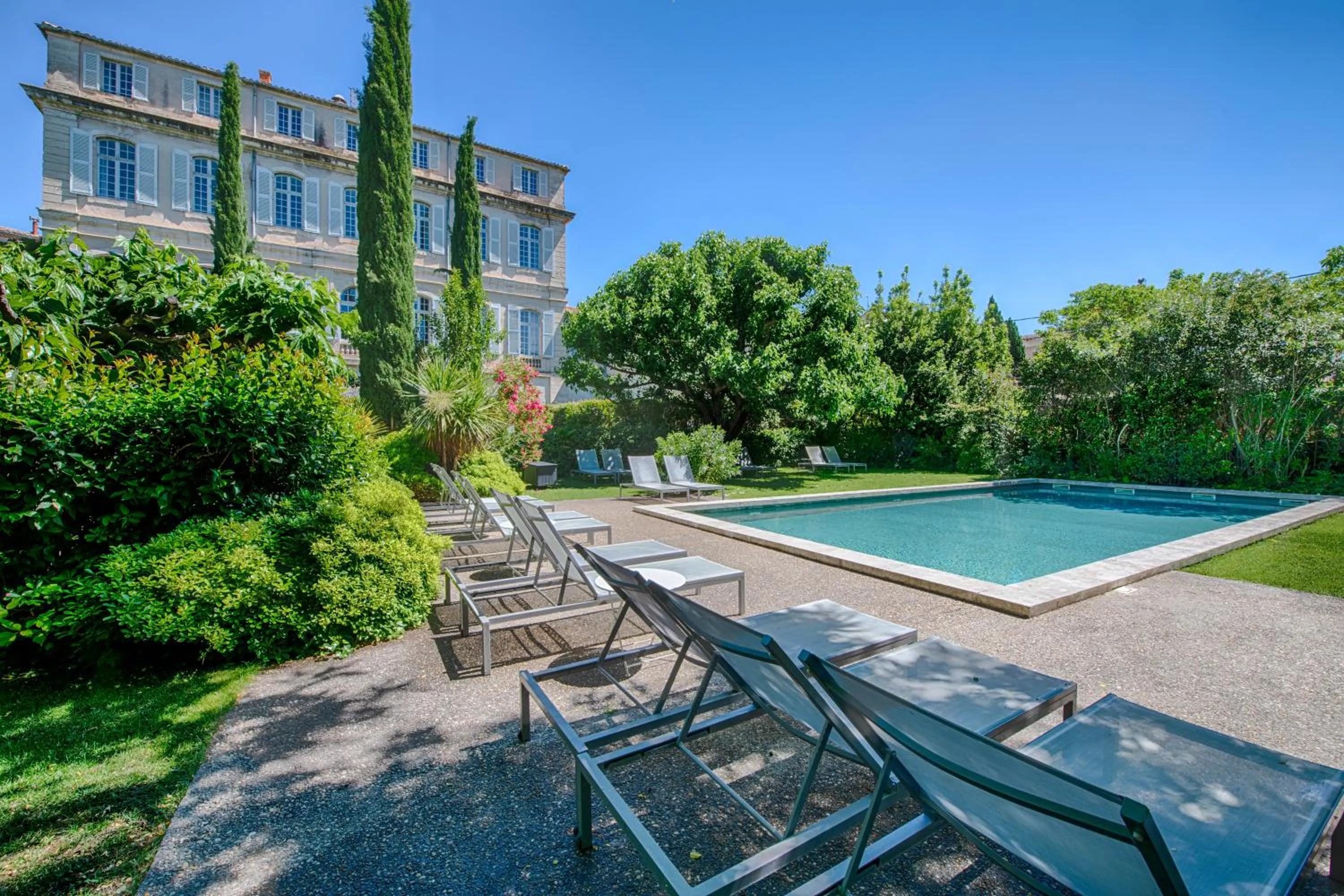 Swimming pool in Château de Mazan, BW Premier Collection by Best Western