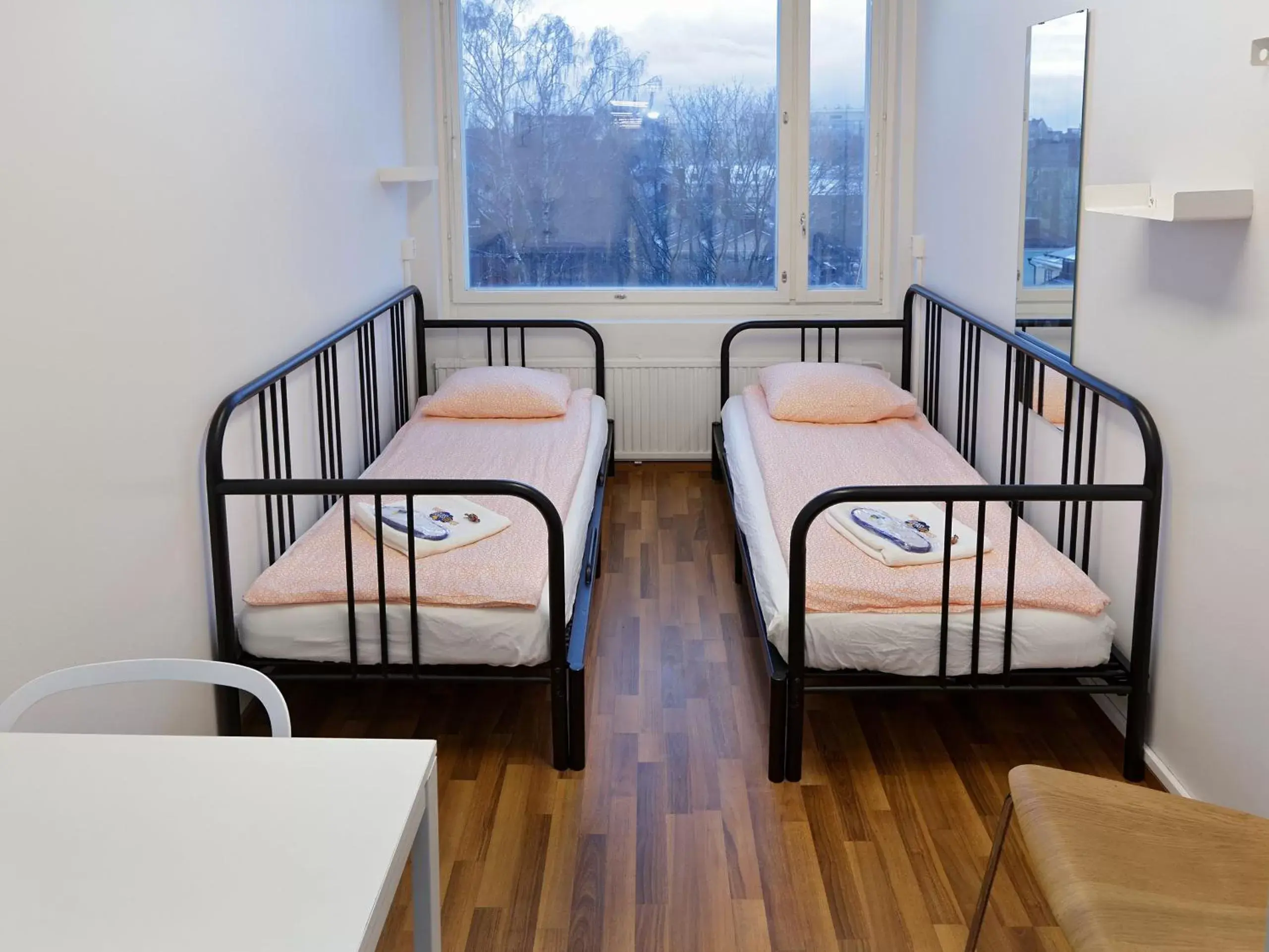 Twin Room with Shared Bathroom in CheapSleep Hostel Helsinki