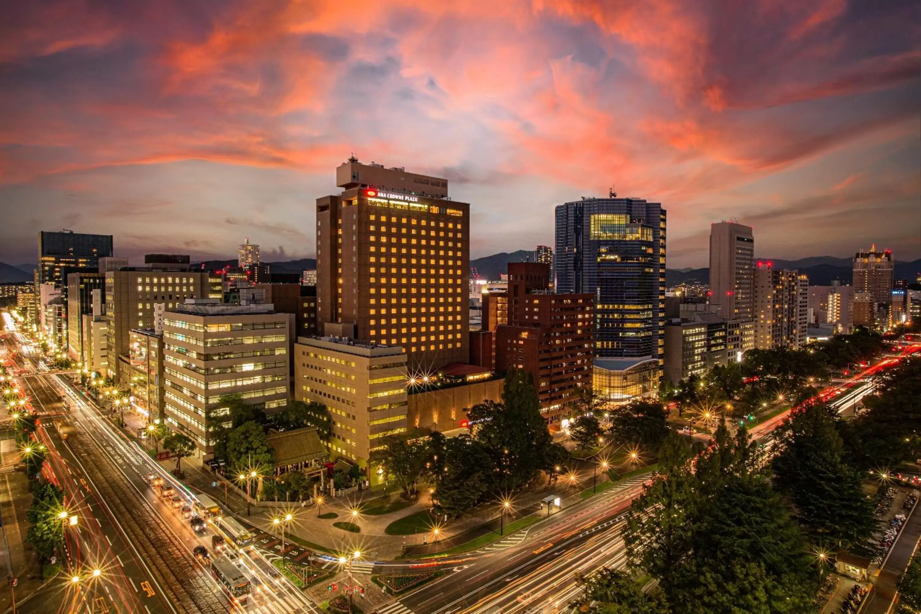 Property building in ANA Crowne Plaza Hiroshima, an IHG Hotel