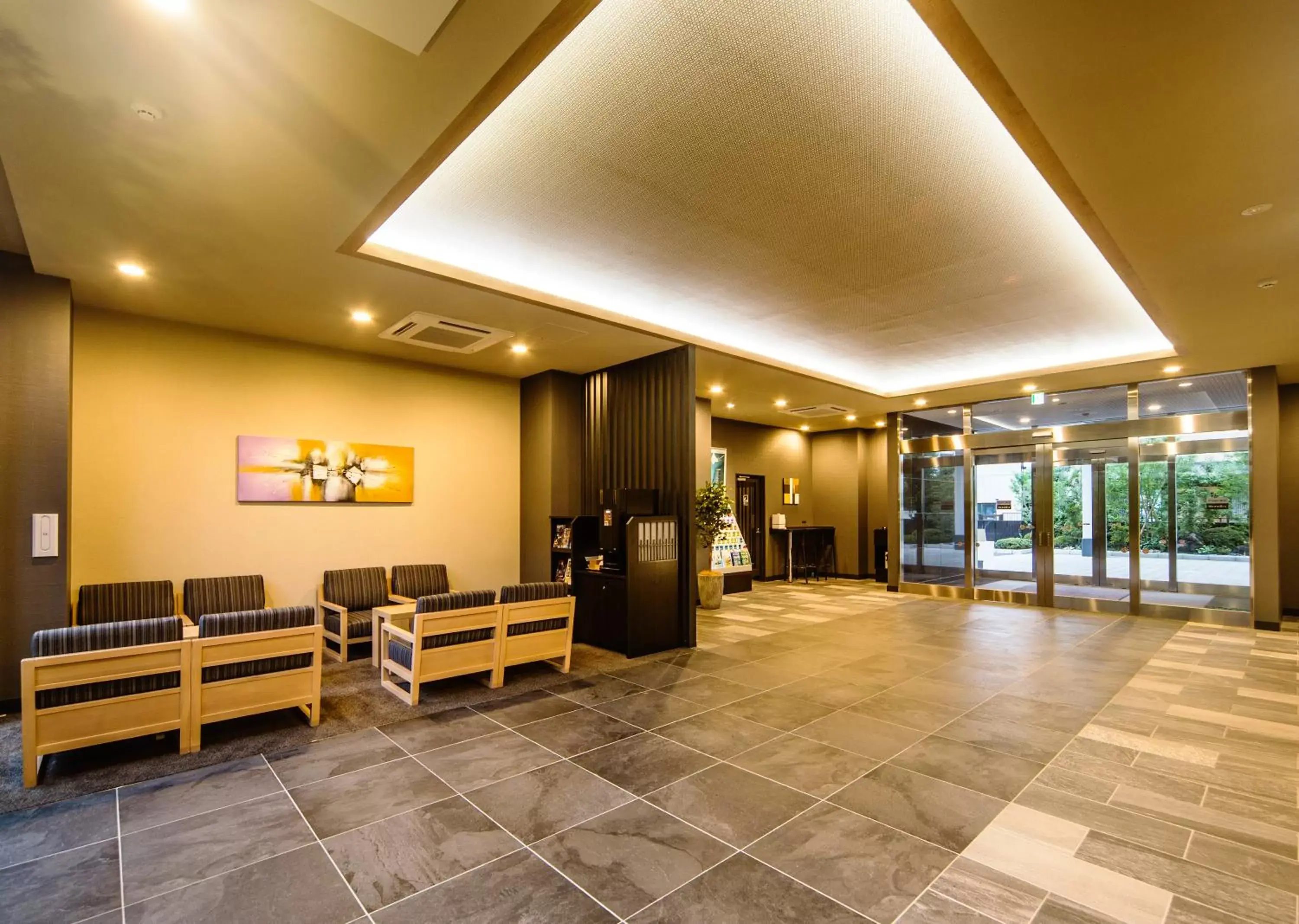 Lobby or reception, Lobby/Reception in Hotel Route-Inn Katori Sawara Ekimae