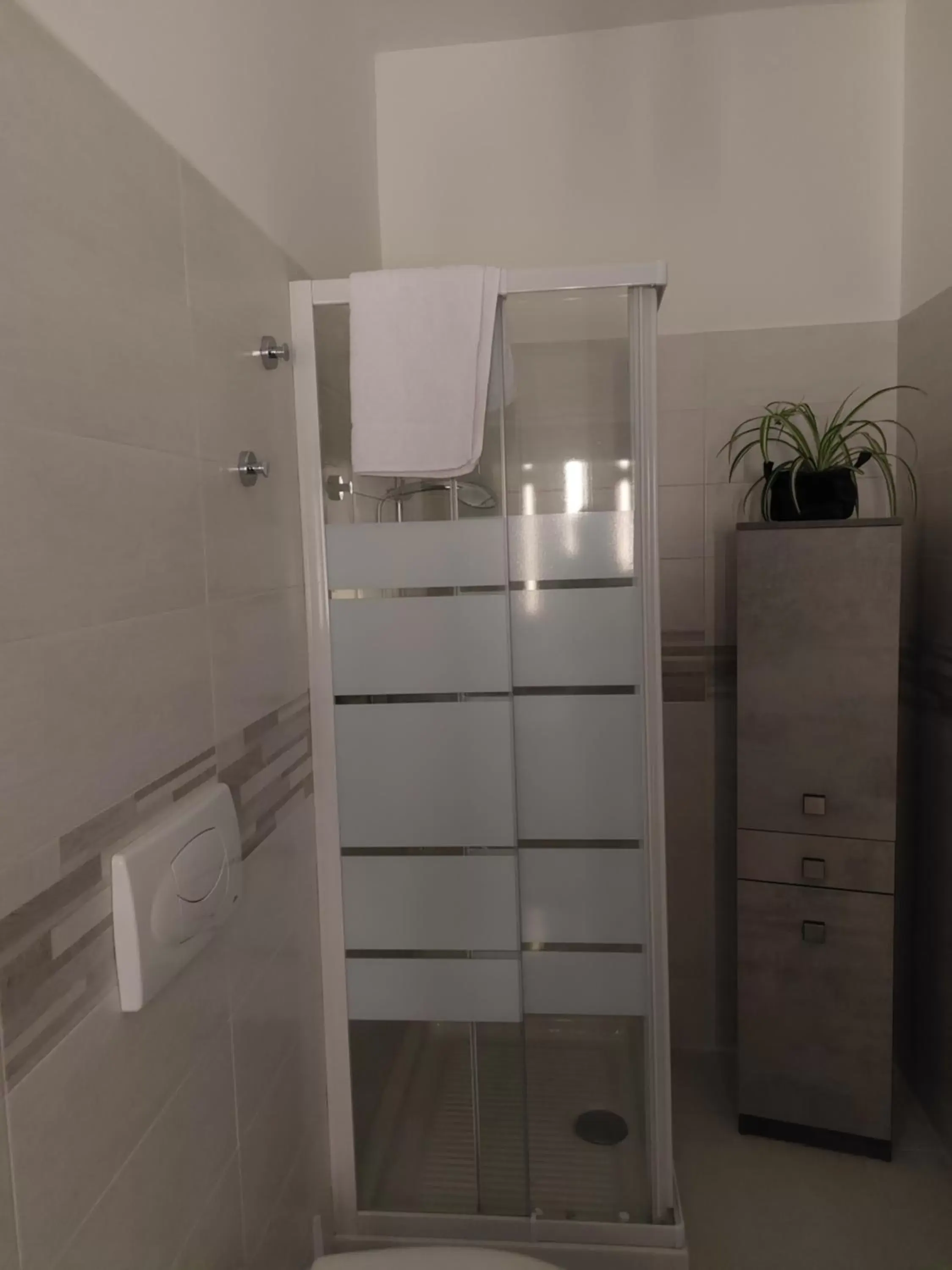 Shower, Bathroom in B & B Piazza Angioina