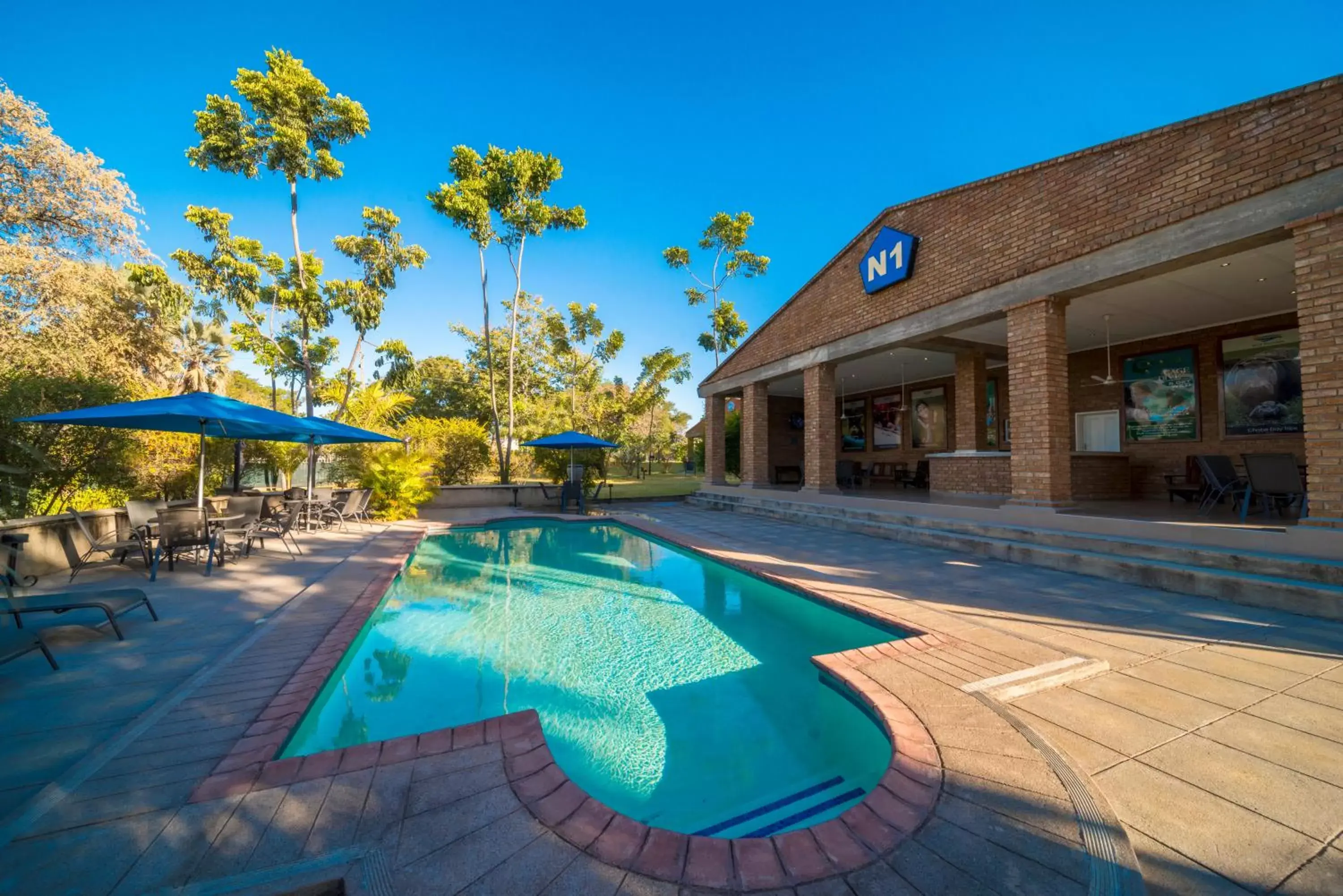 Swimming Pool in N1 Hotel & Campsite Victoria Falls