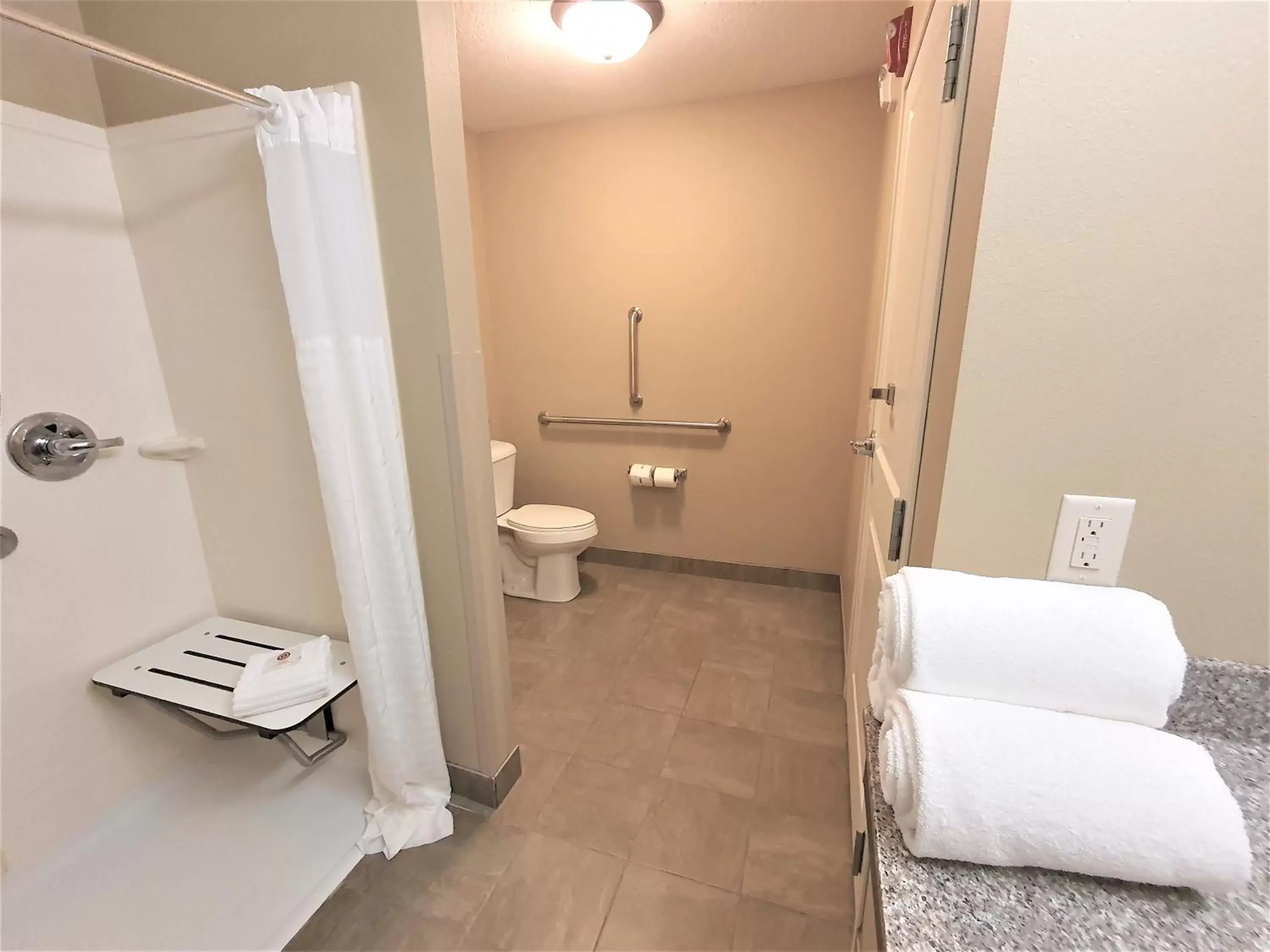 Bathroom in AmeriVu Inn and Suites - Chisago City