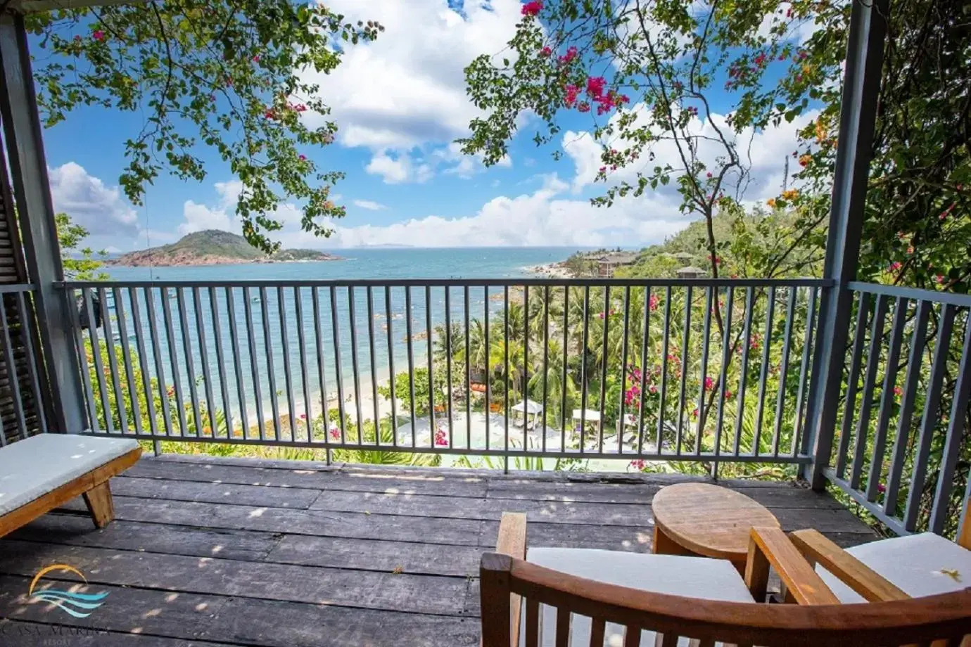 View (from property/room), Balcony/Terrace in Casa Marina Resort