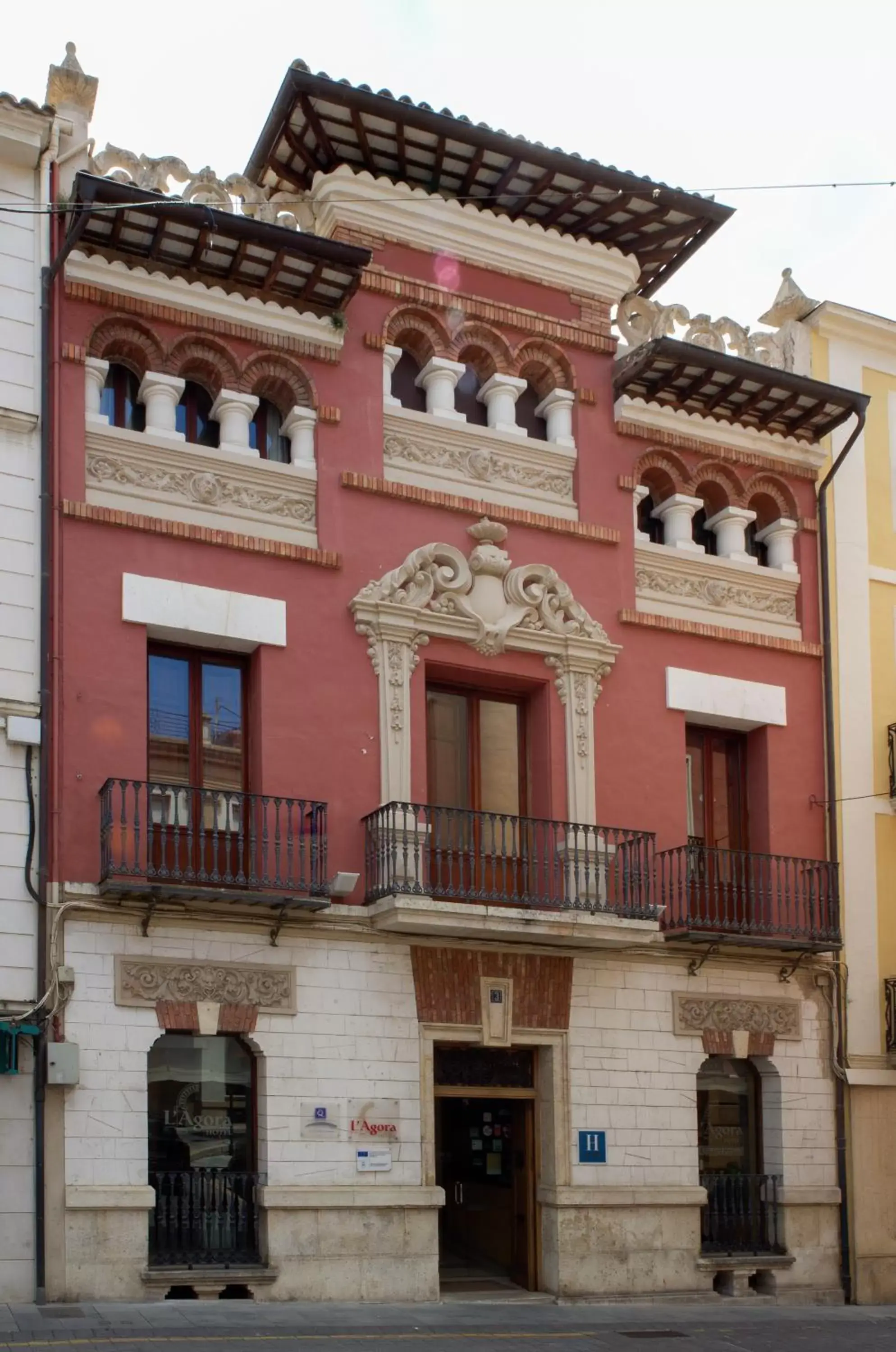 Facade/entrance, Property Building in L'Agora Hotel