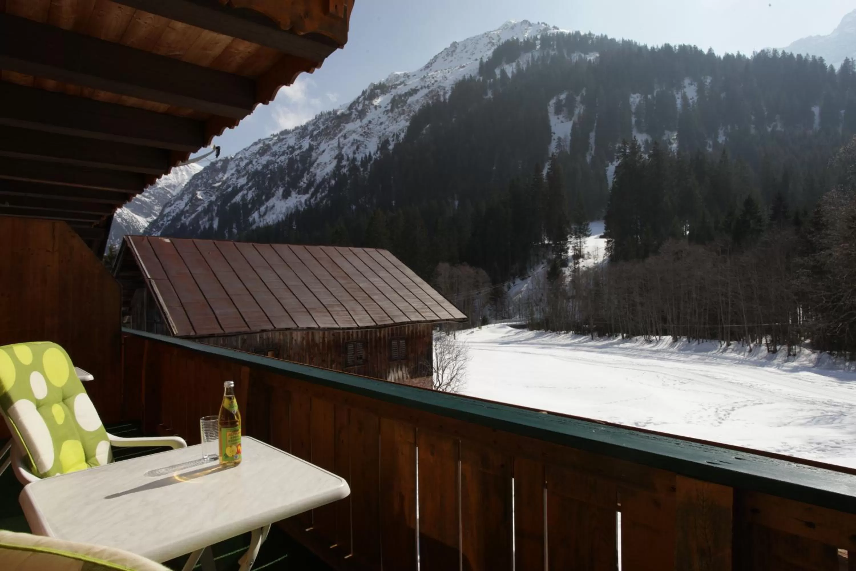 Balcony/Terrace in Haus Derra