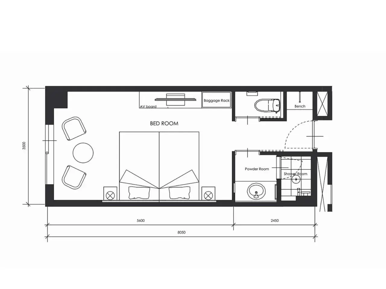 Other, Floor Plan in Winery Hotel and Condominium HITOHANA