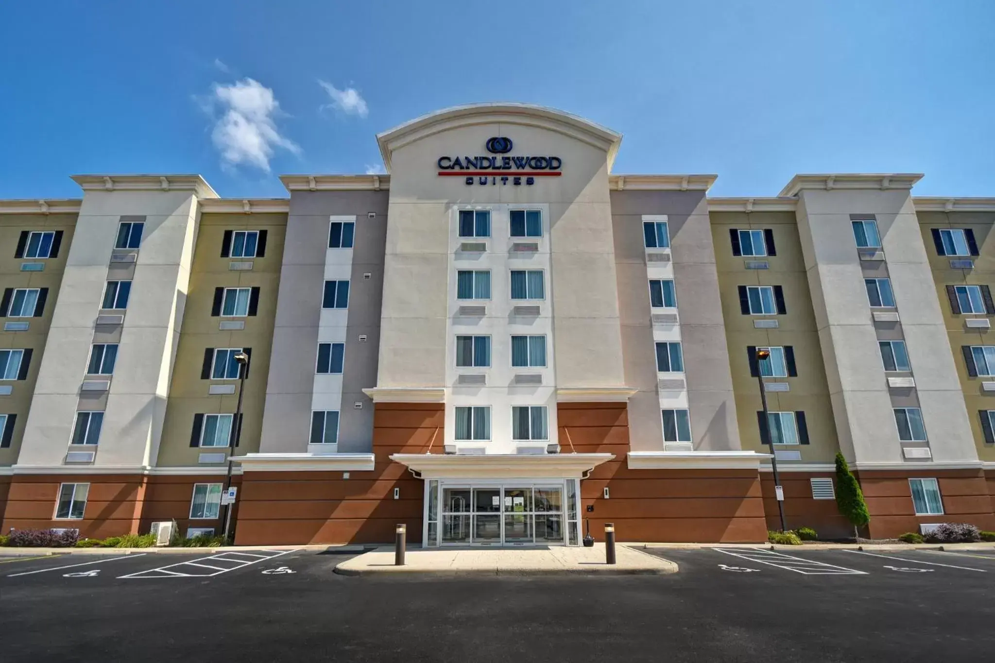 Property Building in Candlewood Suites St Clairsville Wheeling Area, an IHG Hotel