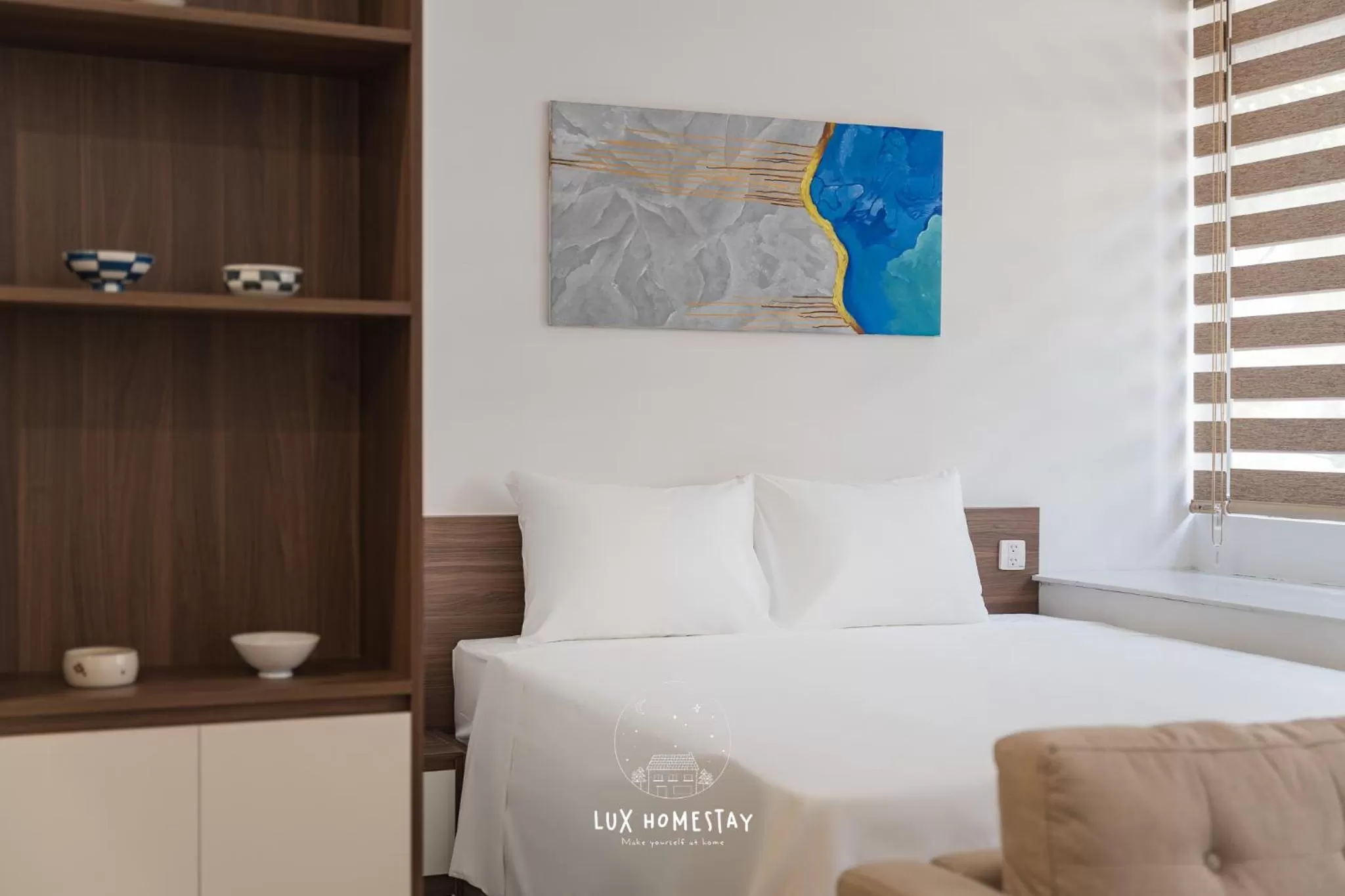 Bed in Lux Westlake Studio