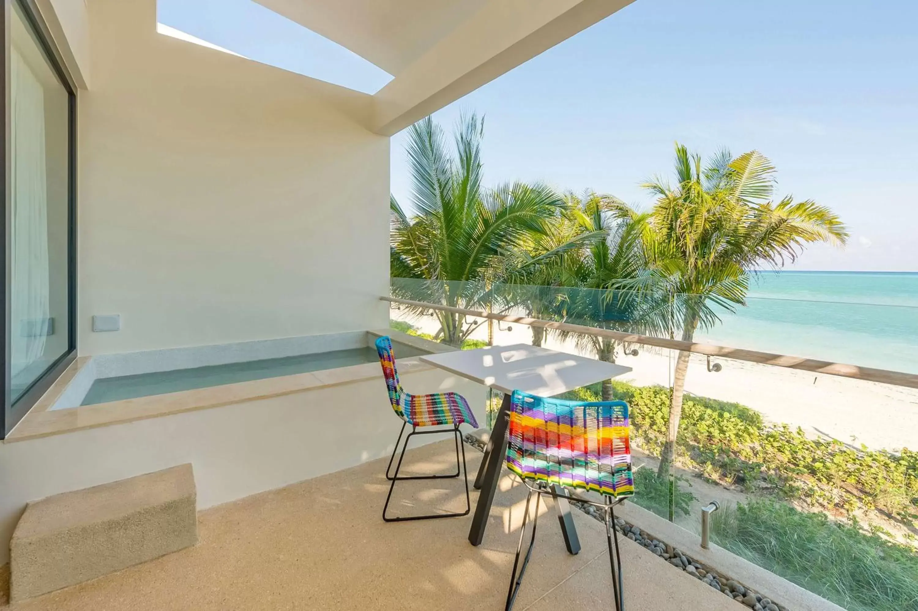 Bedroom, Balcony/Terrace in Andaz Mayakoba - a concept by Hyatt