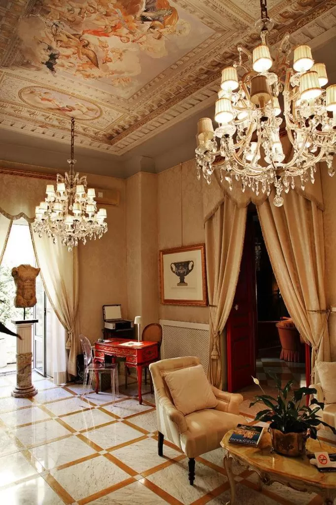 Seating Area in Palazzo Cherubini - Wellness e Spa