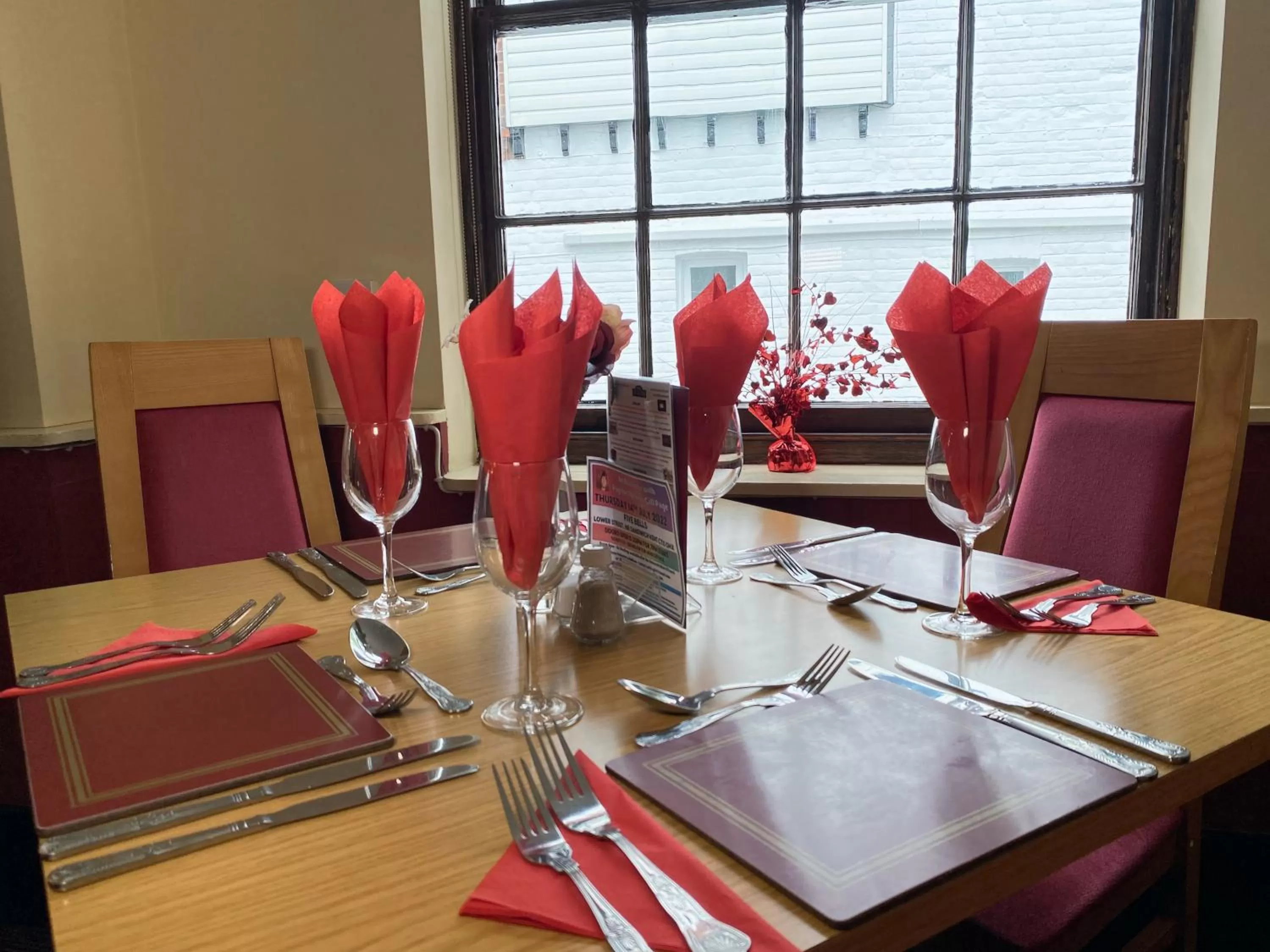 Restaurant/places to eat in The Five Bells, Eastry