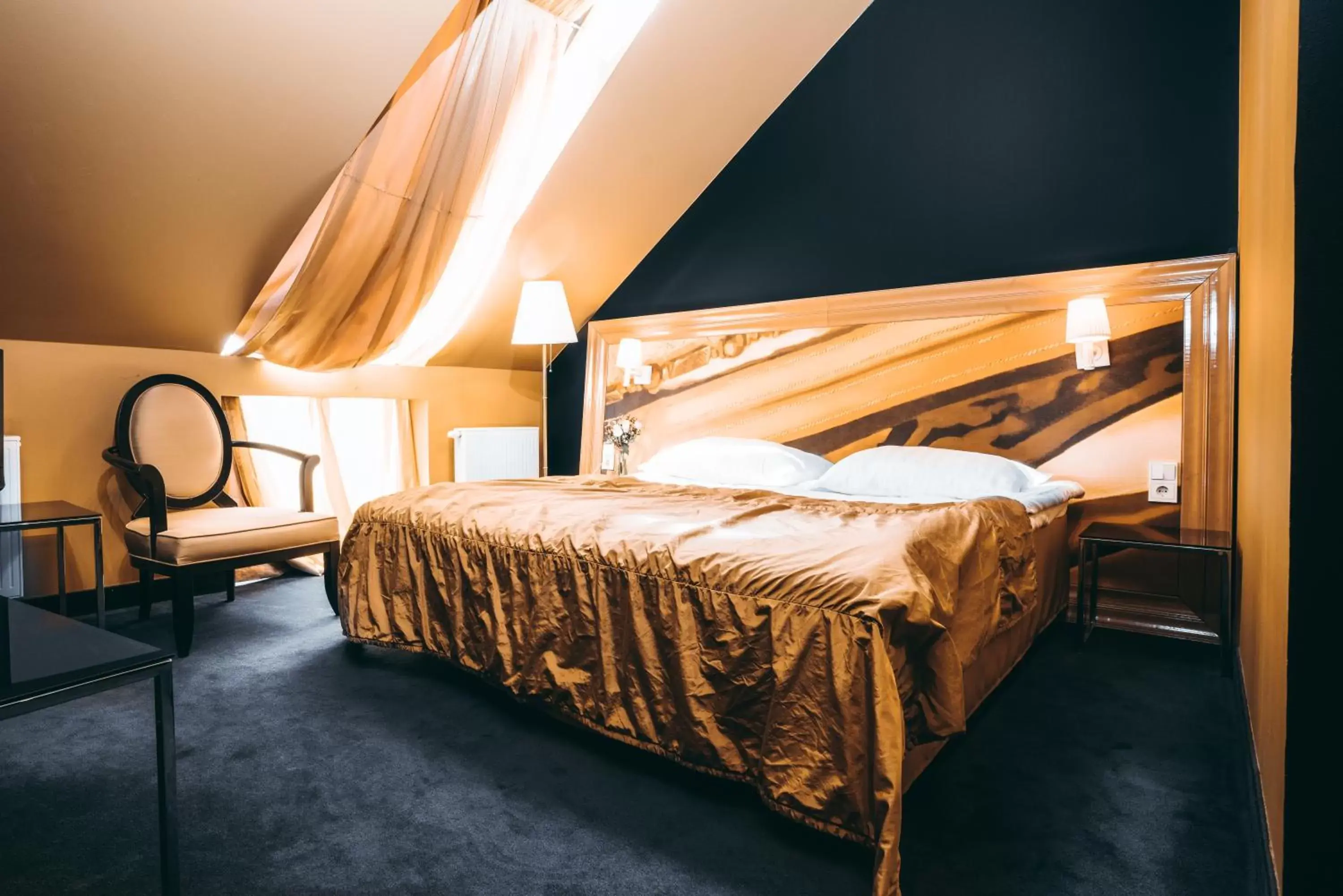 Bed in Arensburg Boutique Hotel & Spa