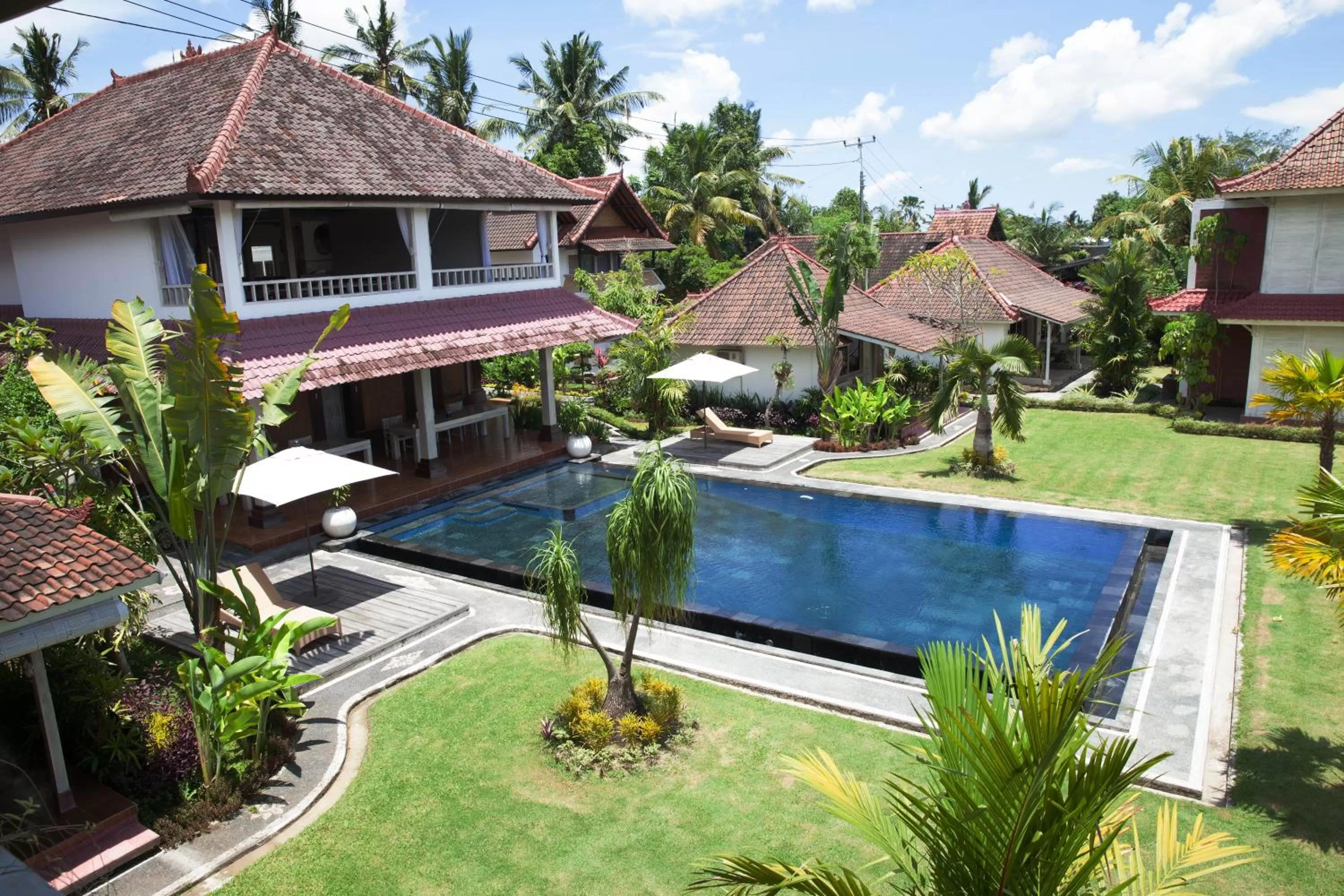 Pool view in B Saya Villas