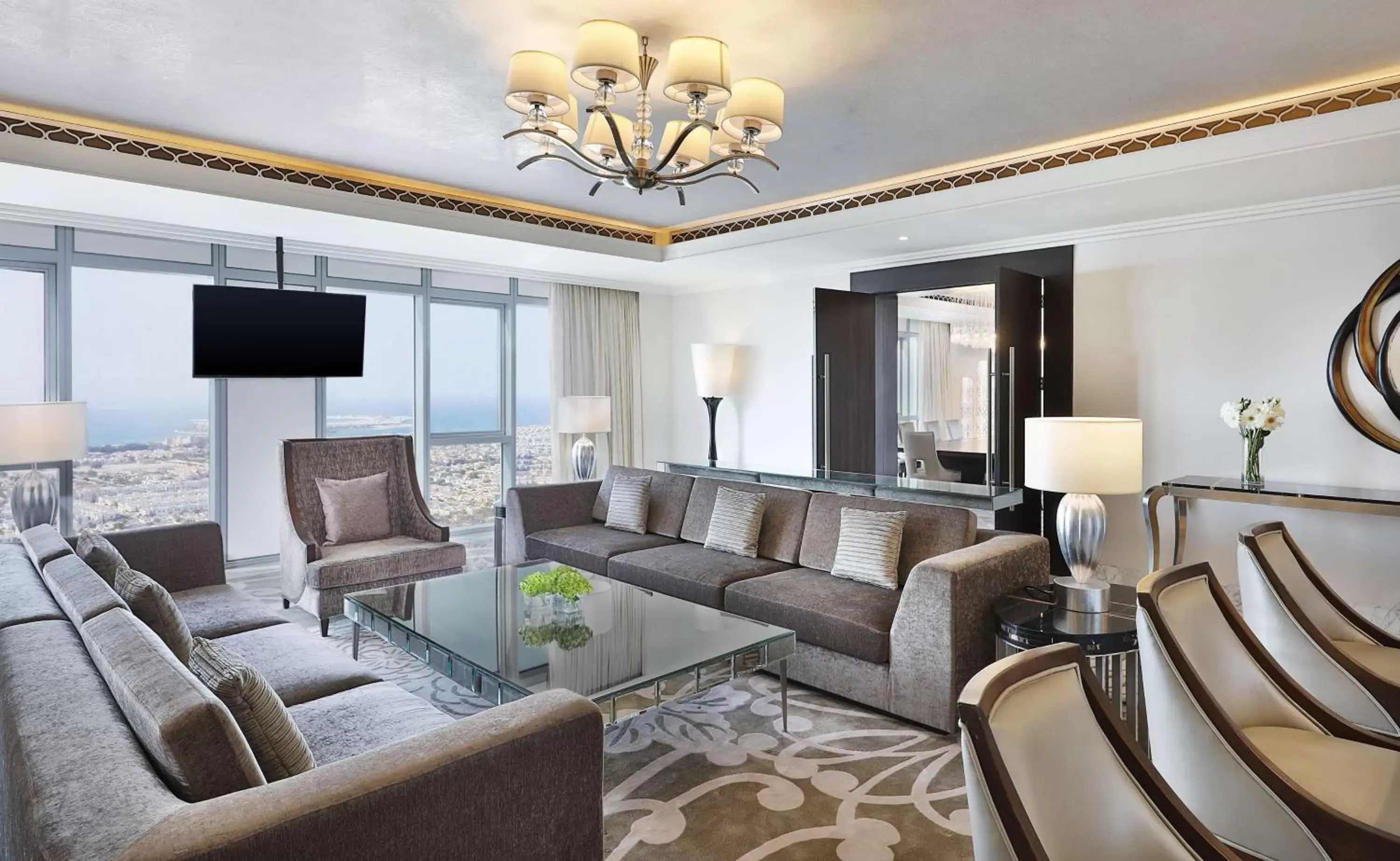 Bedroom, Seating Area in Hilton Dubai Al Habtoor City