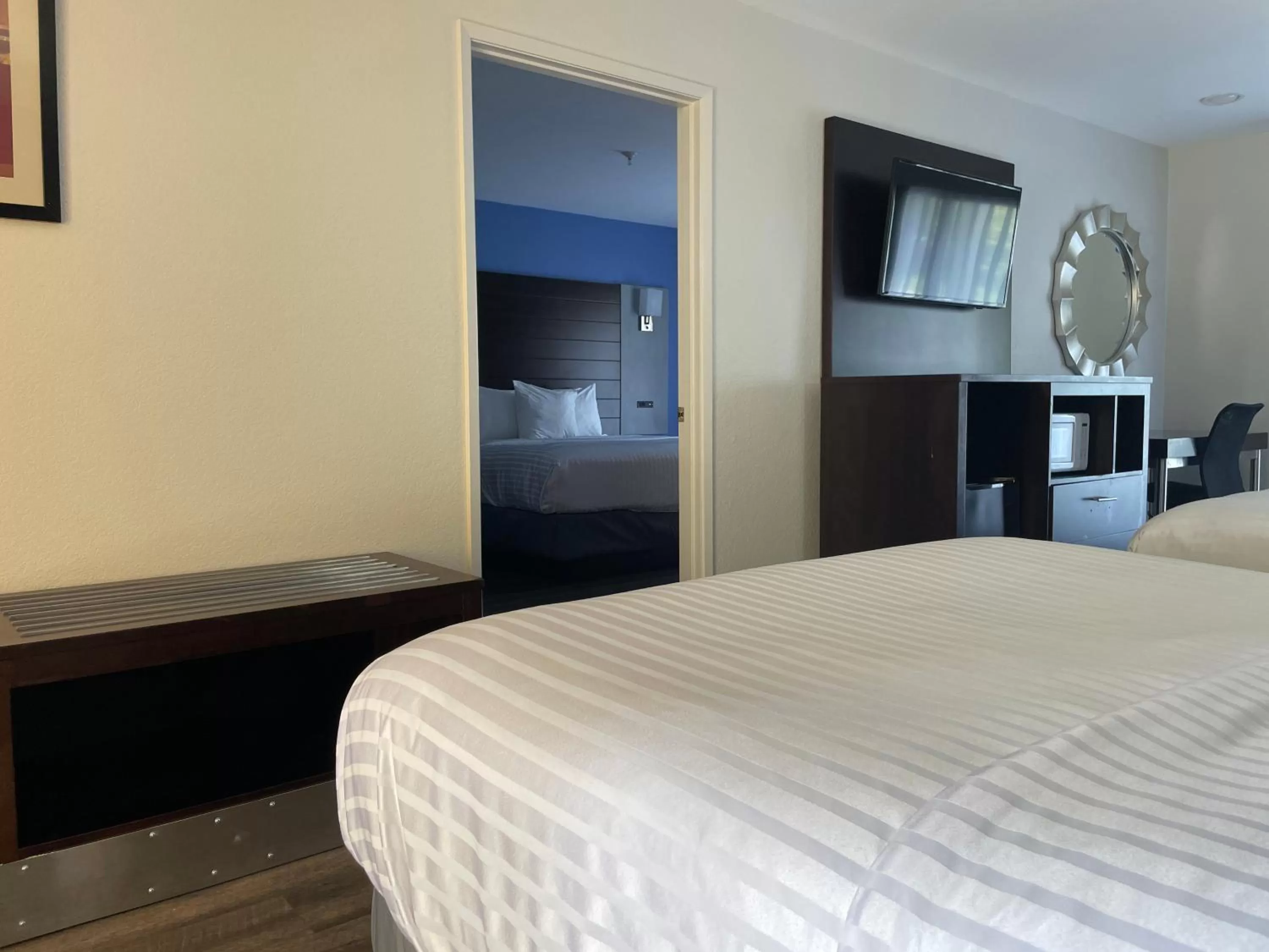 Bed in Hotel Solares