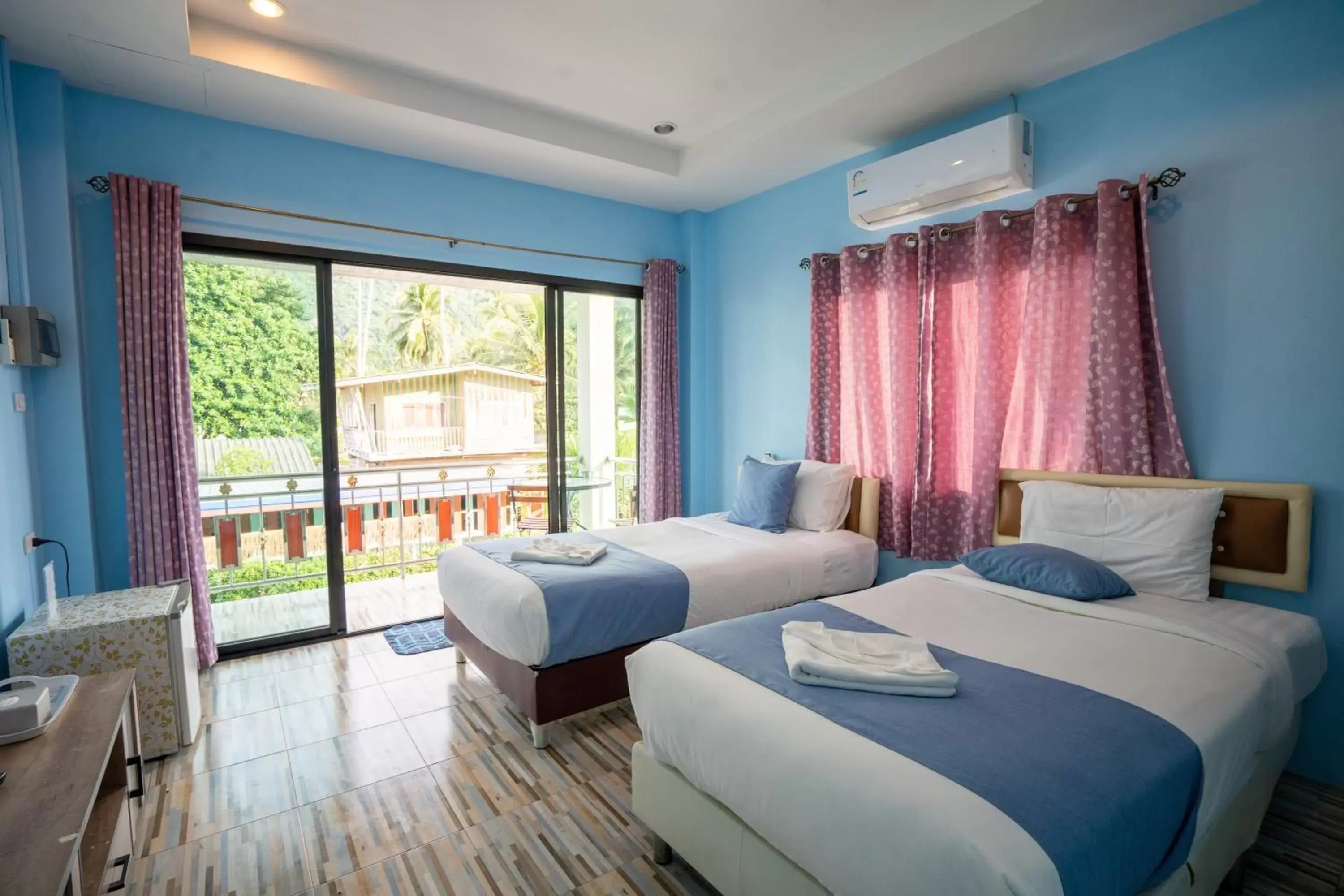 Bed in Janpa Resort