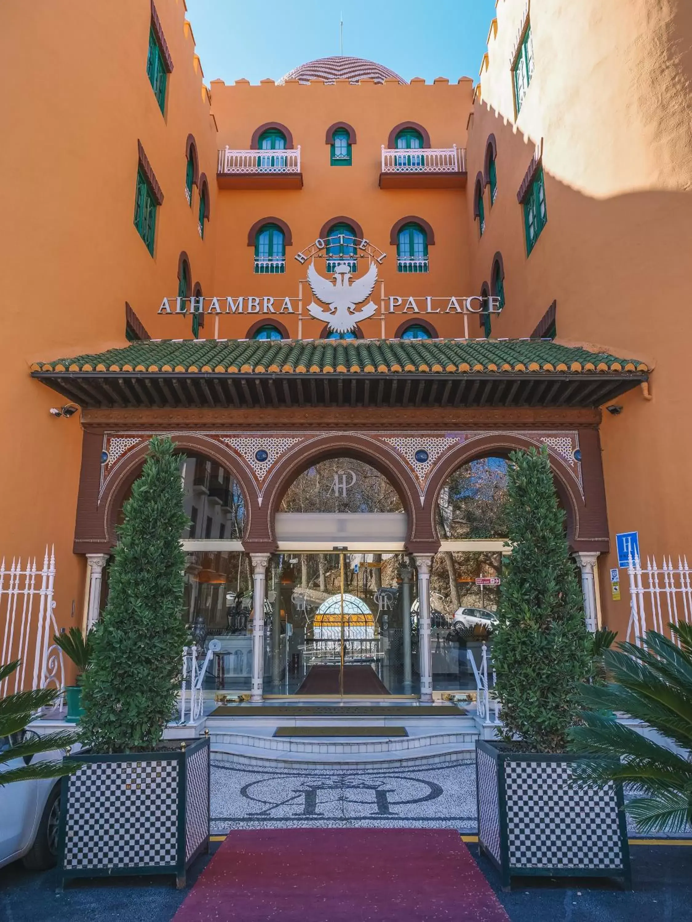 Property building in Alhambra Palace Hotel