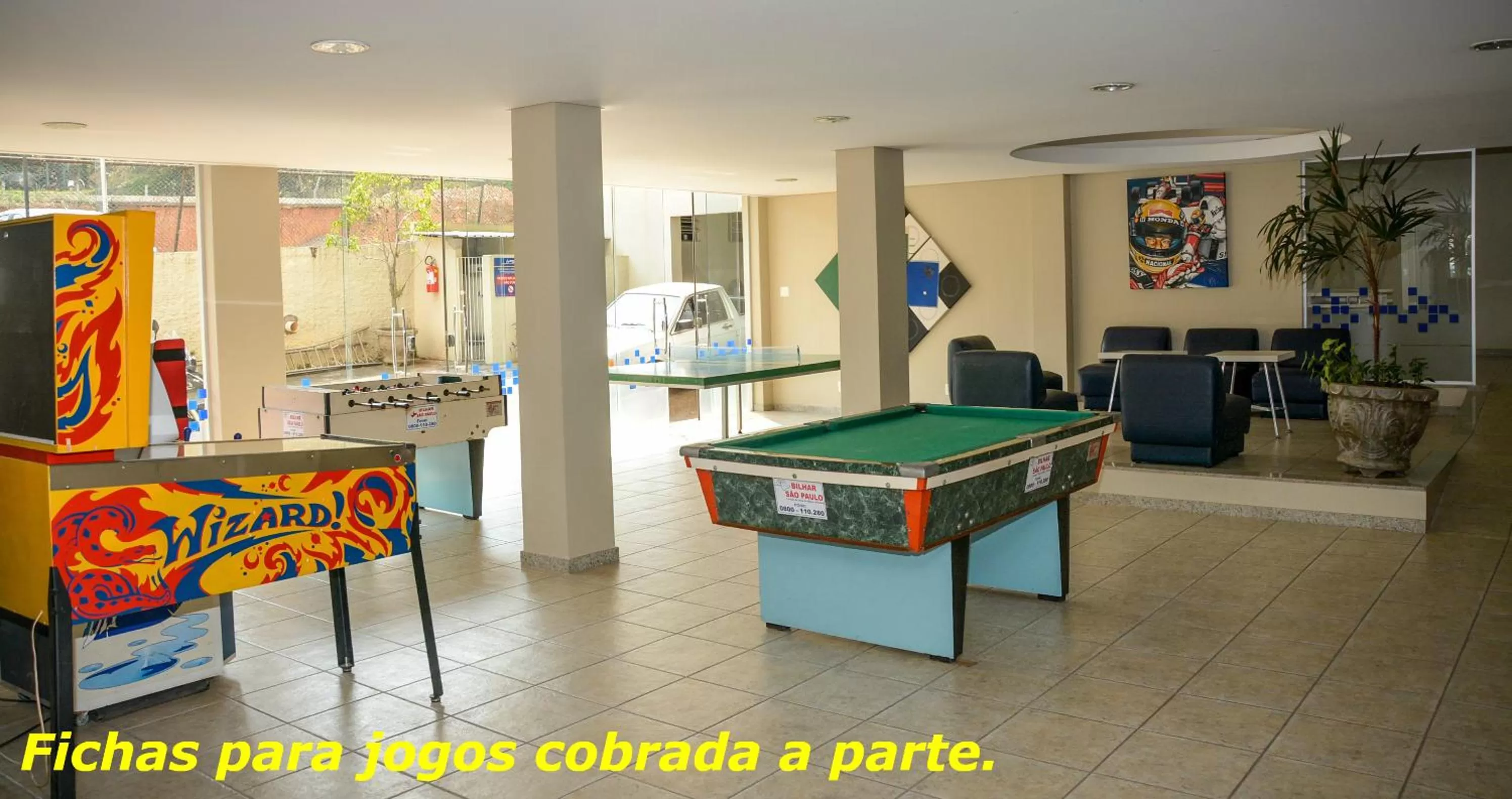 Game Room in VOA Plazza Hotel