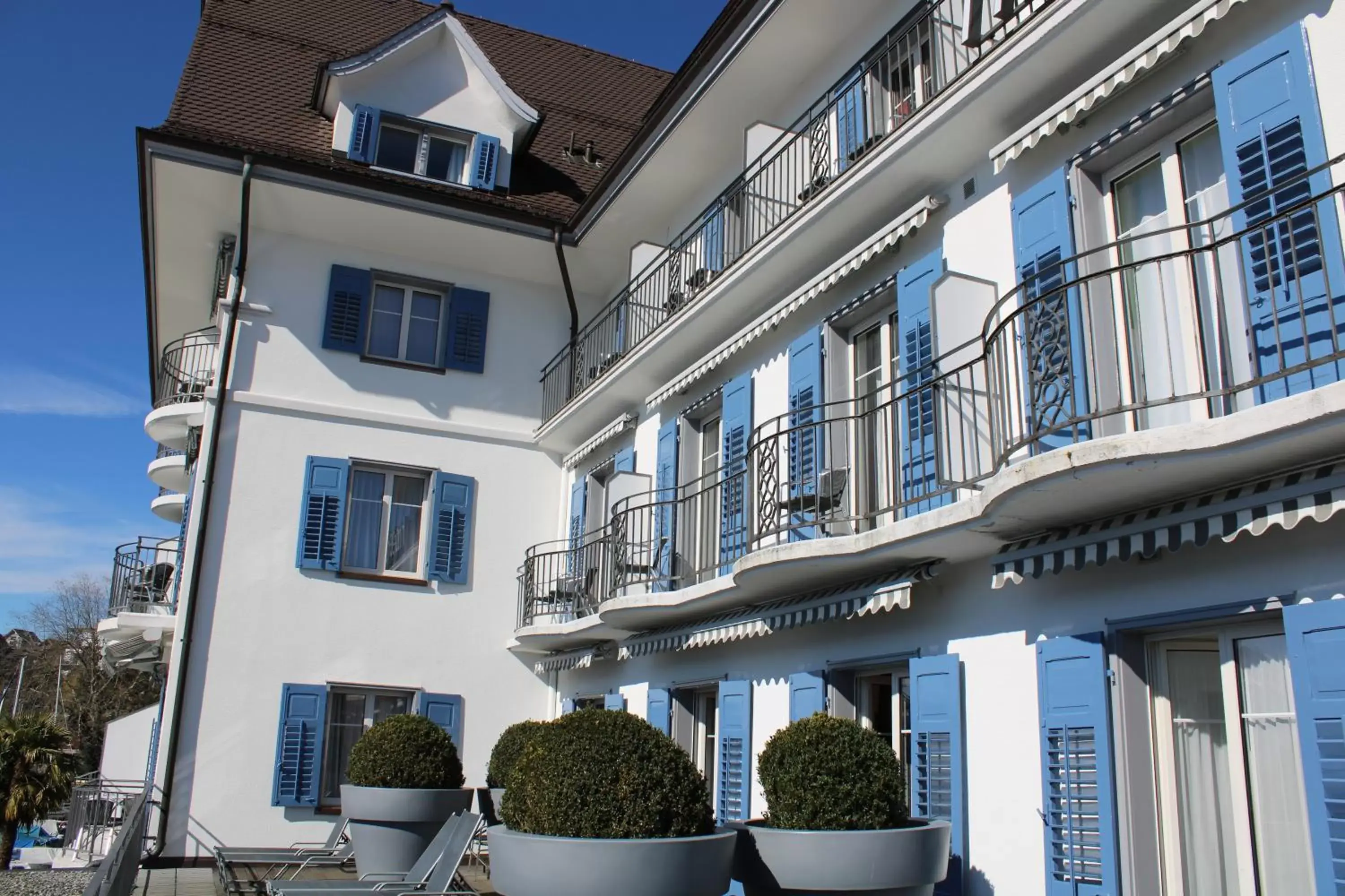 Facade/entrance, Property Building in Hotel Central Am See - Beau Rivage Collection