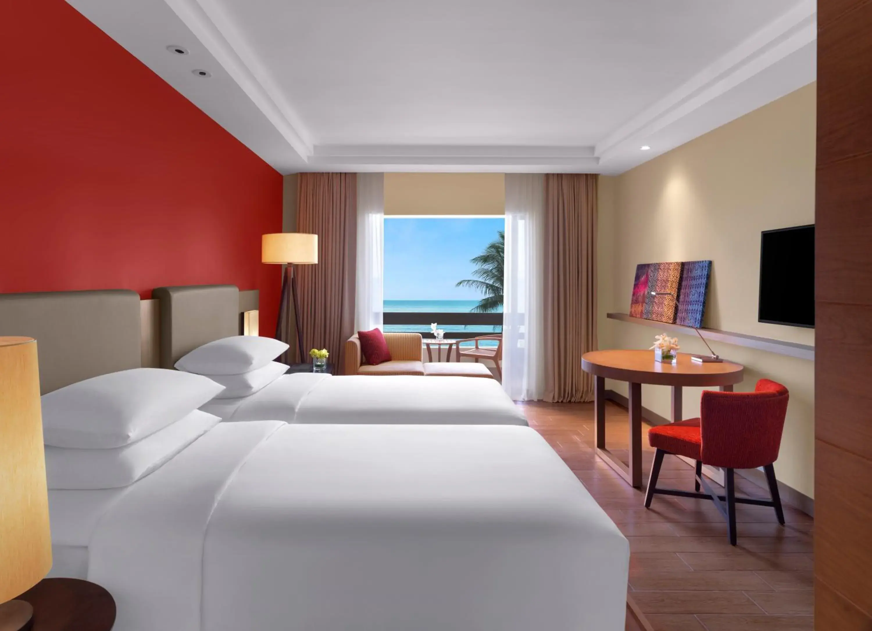 Twin Room with Sea View in Hyatt Regency Kuantan Resort