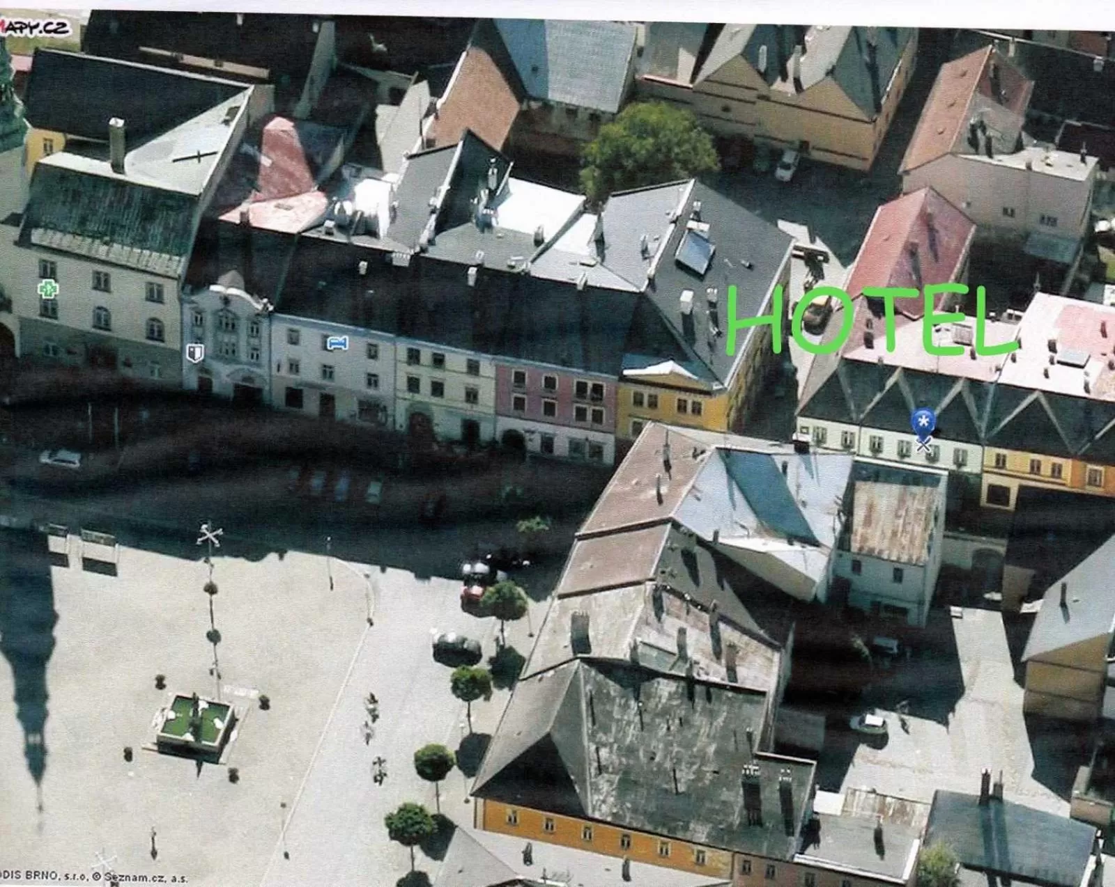 Property building in Hotel Třebovská restaurace