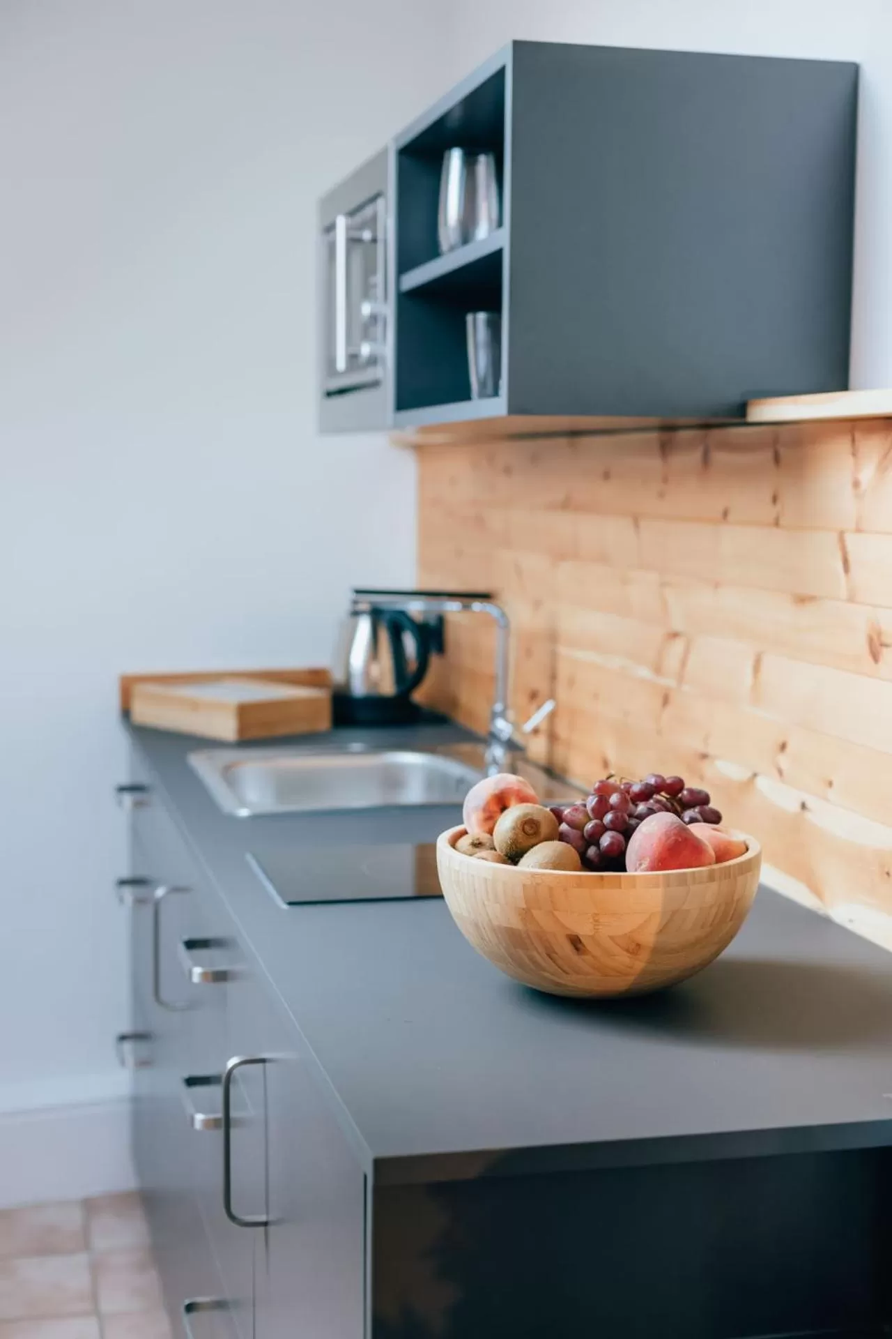 Kitchen or kitchenette in Hotel Andres