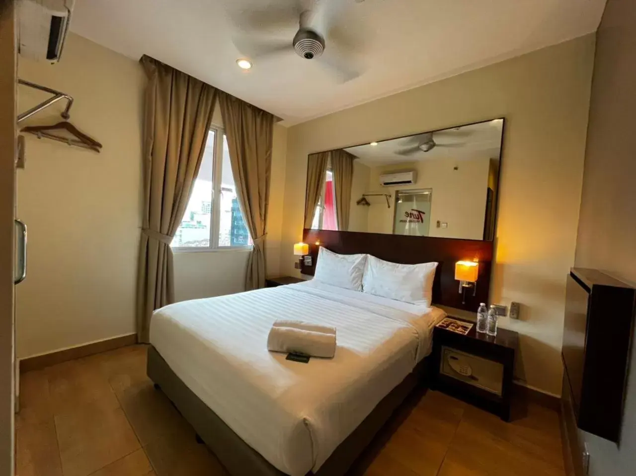 Bed in Tune Hotel Georgetown Penang