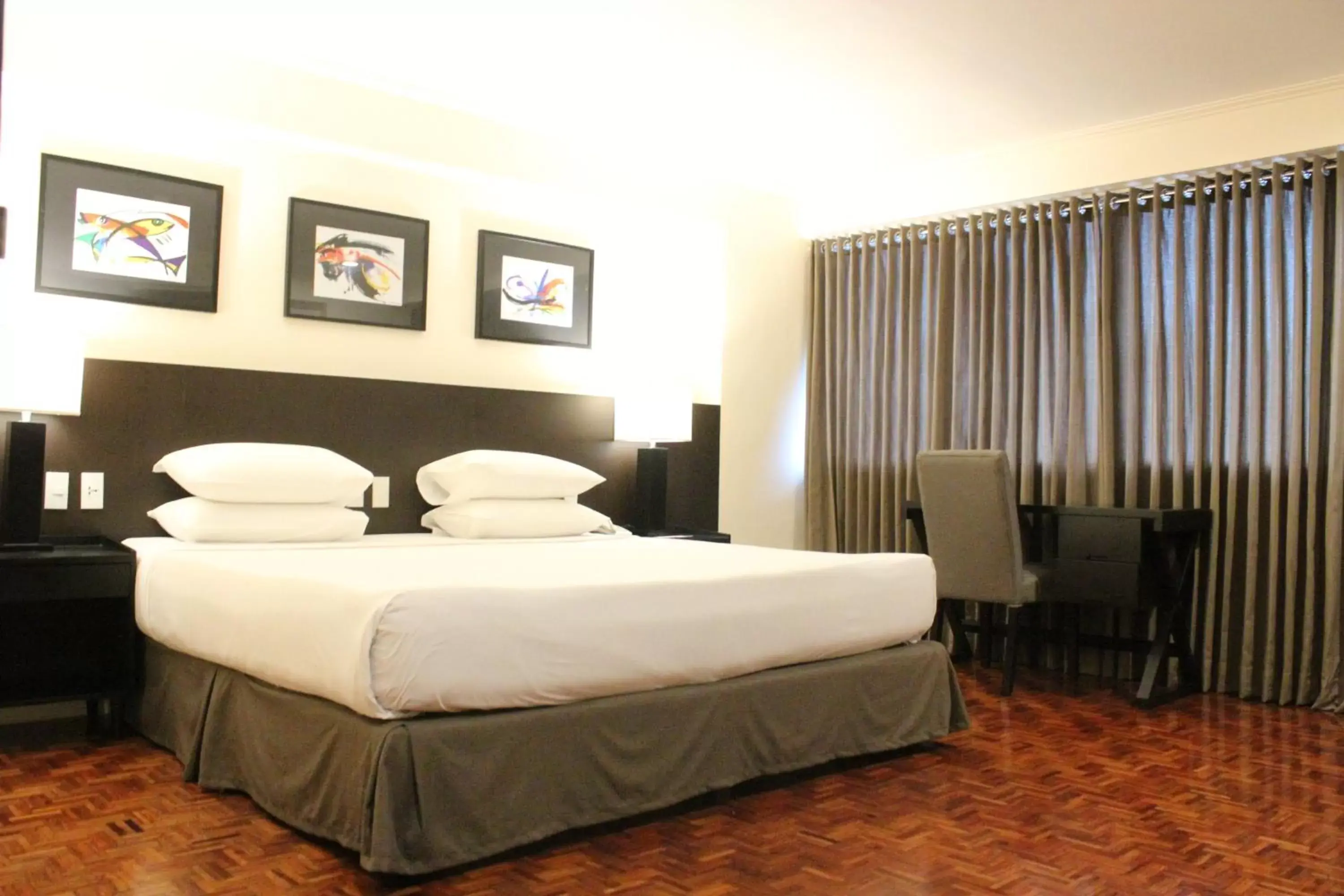 Photo of the whole room, Bed in Copacabana Apartment Hotel
