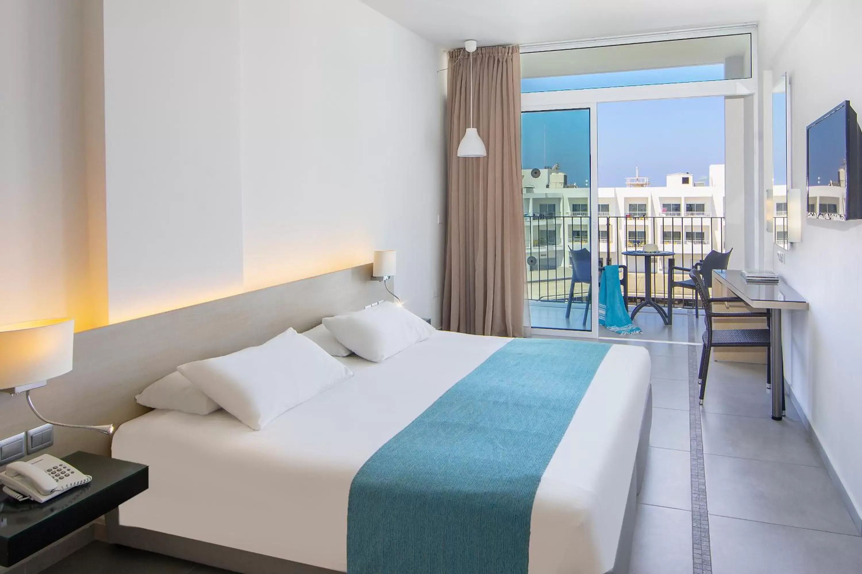 Bed in Mayfair Hotel formerly Smartline Paphos