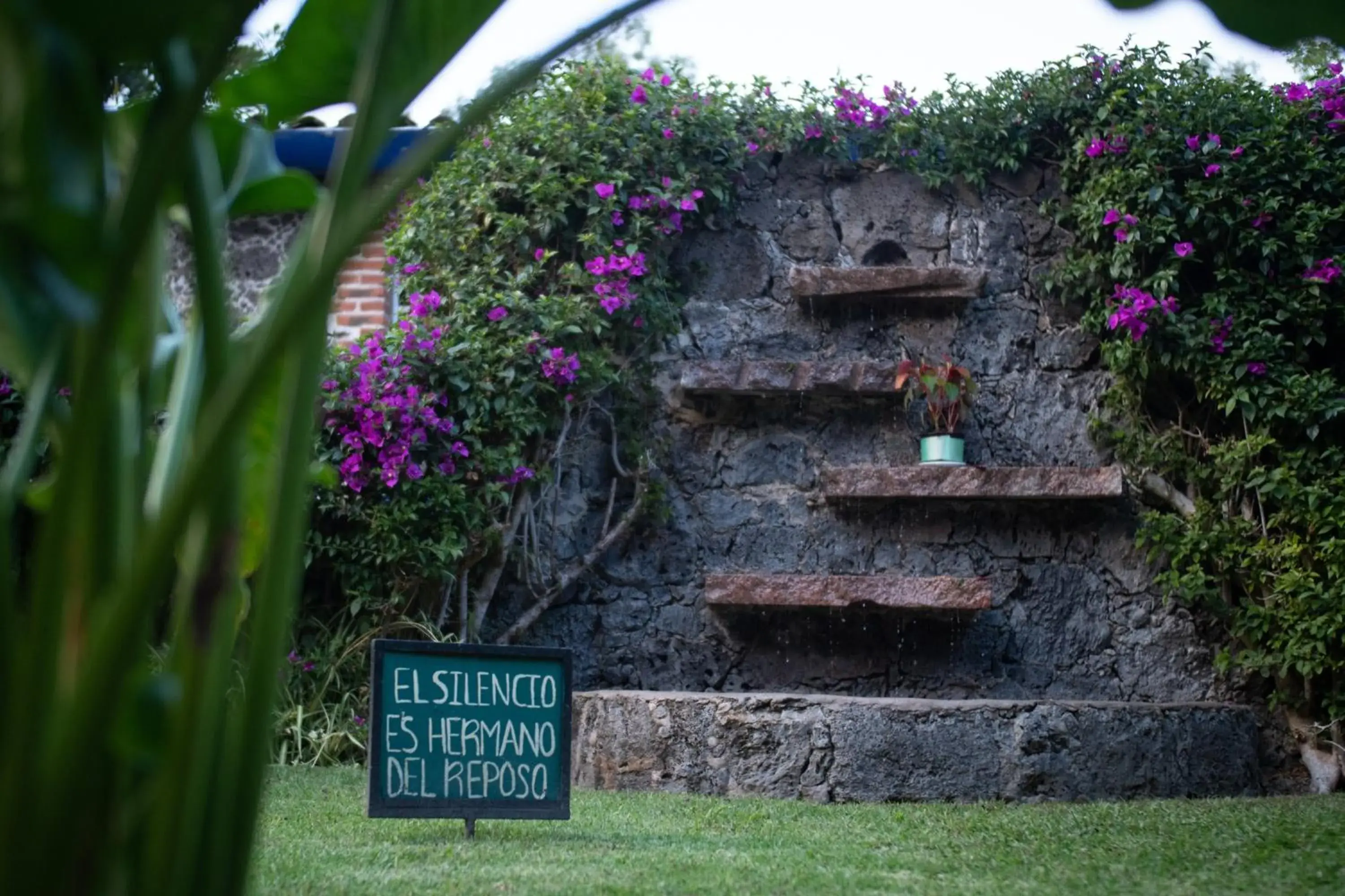 Garden, Property Logo/Sign in Hotel La Posada del Valle