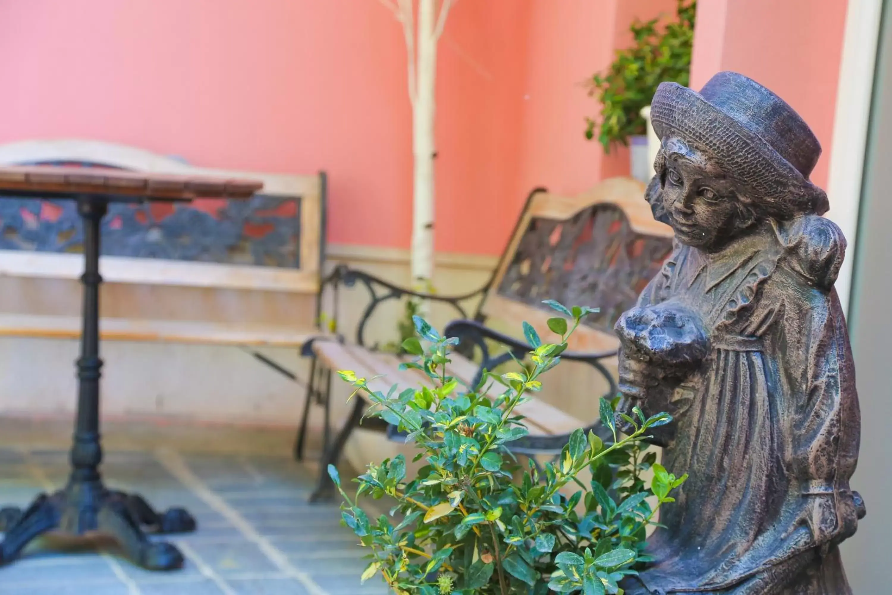 Patio in Boutique Hotel Asteria