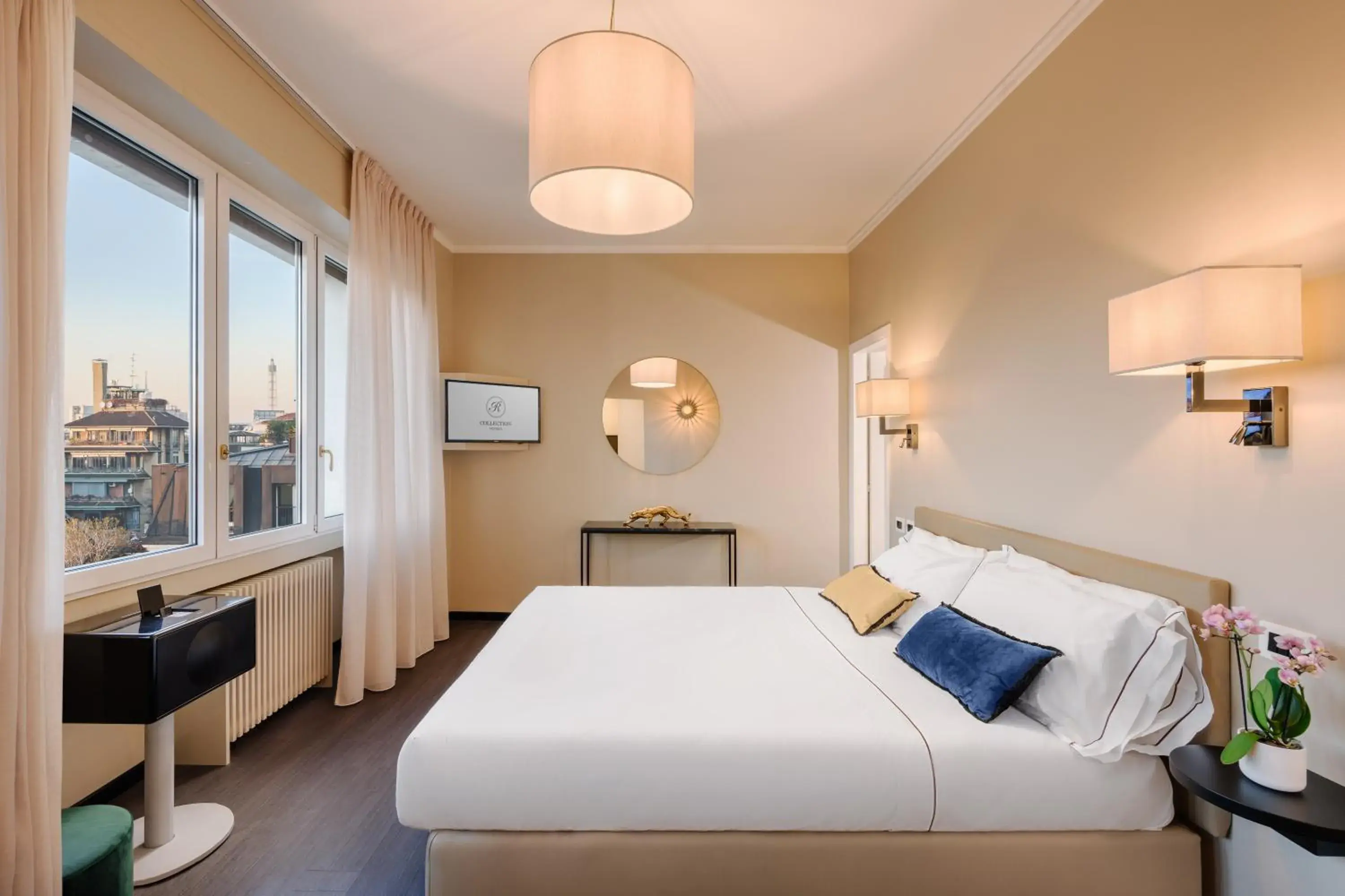 Bedroom, Bed in Hotel Mentana