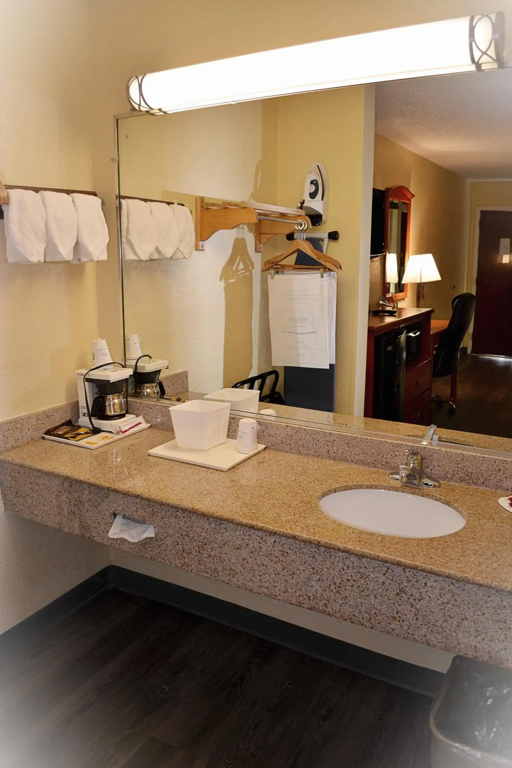 Bathroom in Days Inn by Wyndham Jacksonville NC