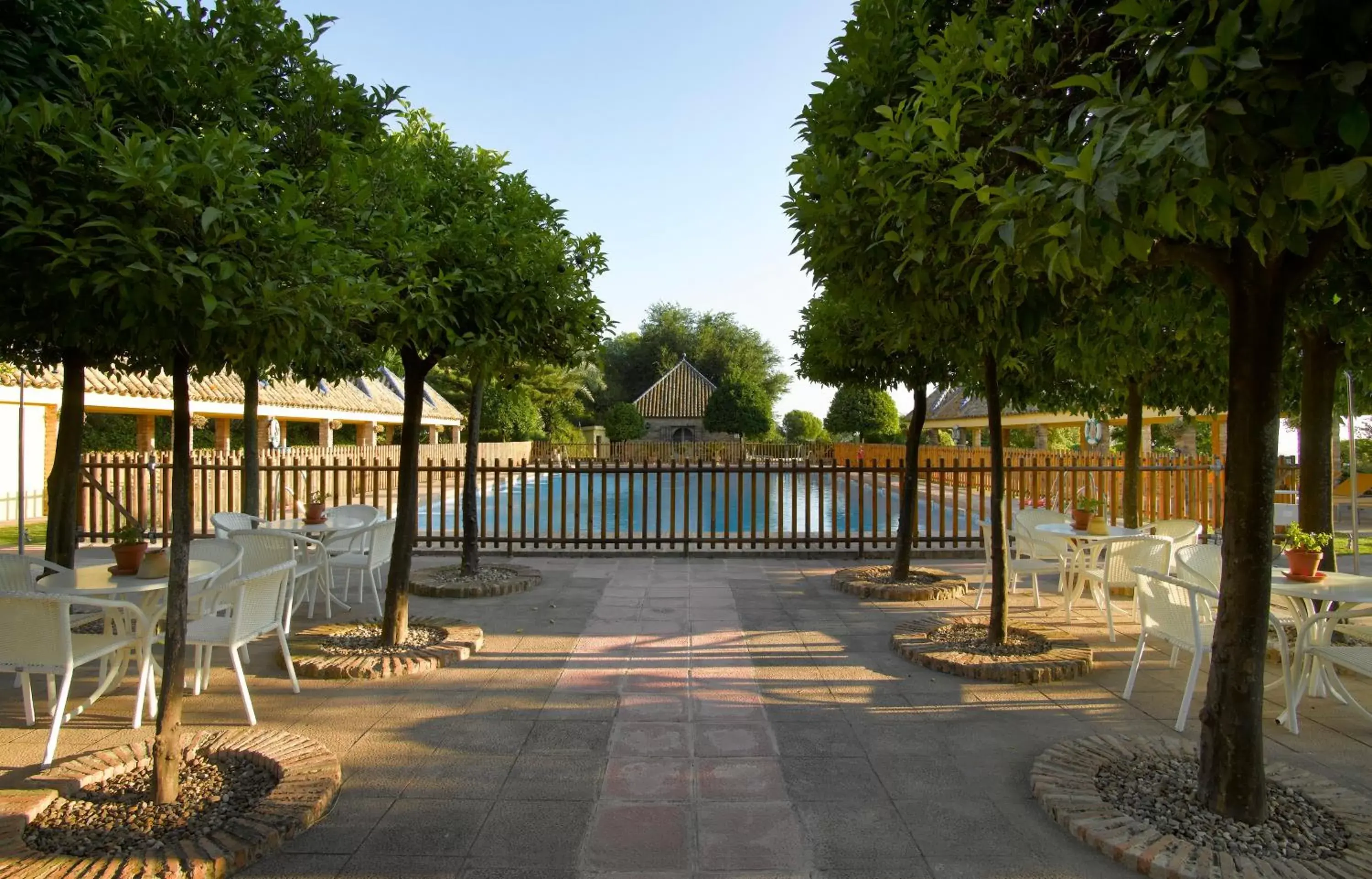 Garden in Parador de Carmona