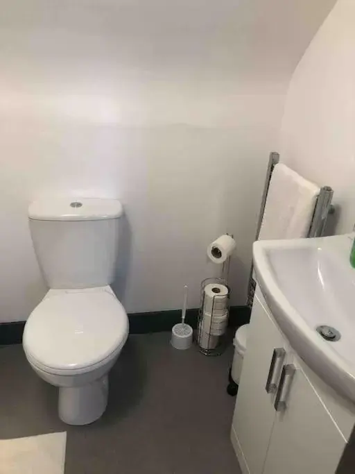 Toilet, Bathroom in Newly refurbished studio, great location 8 studios