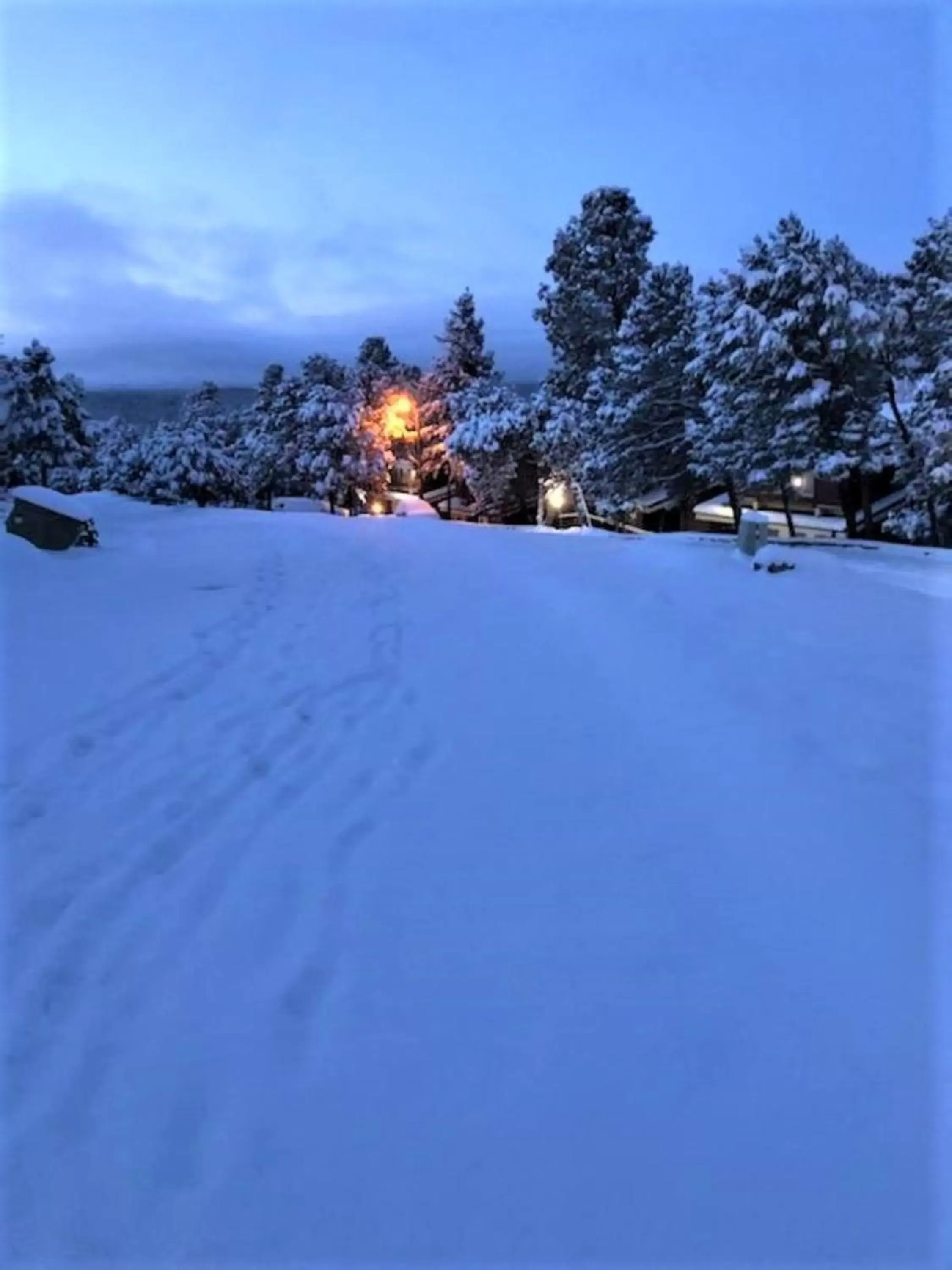 Winter in High Sierra Condominiums