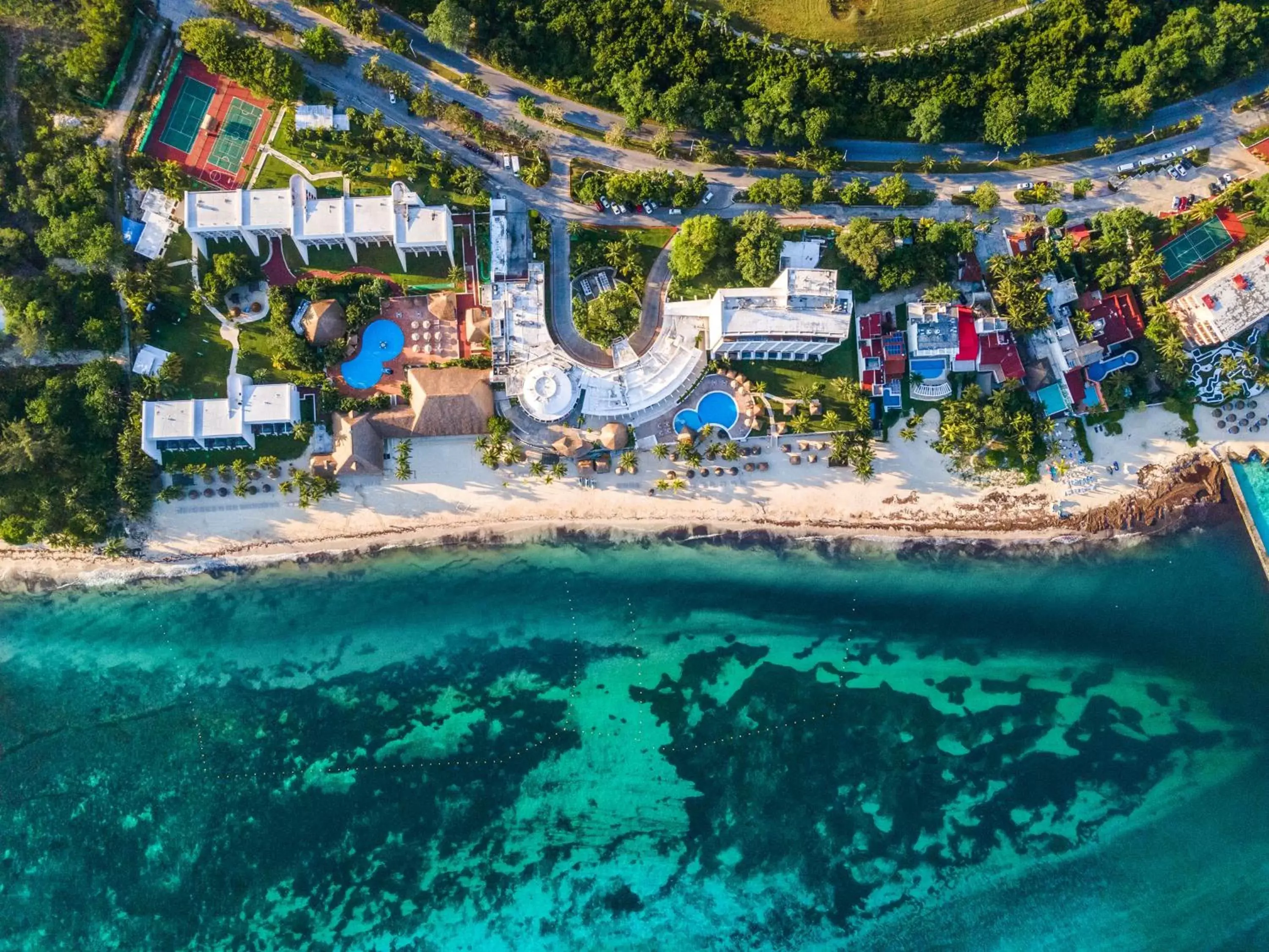 Property building, Bird's-eye View in Melia Cozumel All Inclusive