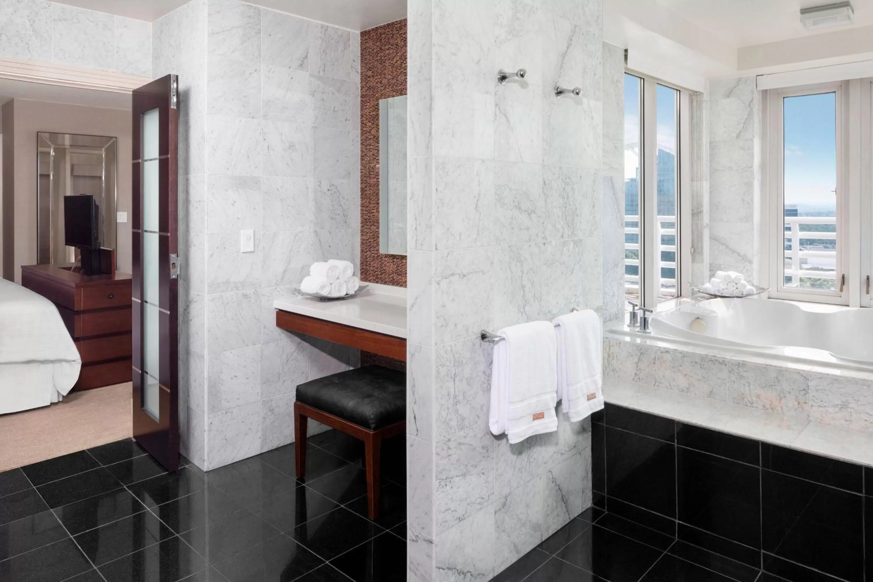 Bathroom, Bed in The Westin Buckhead Atlanta