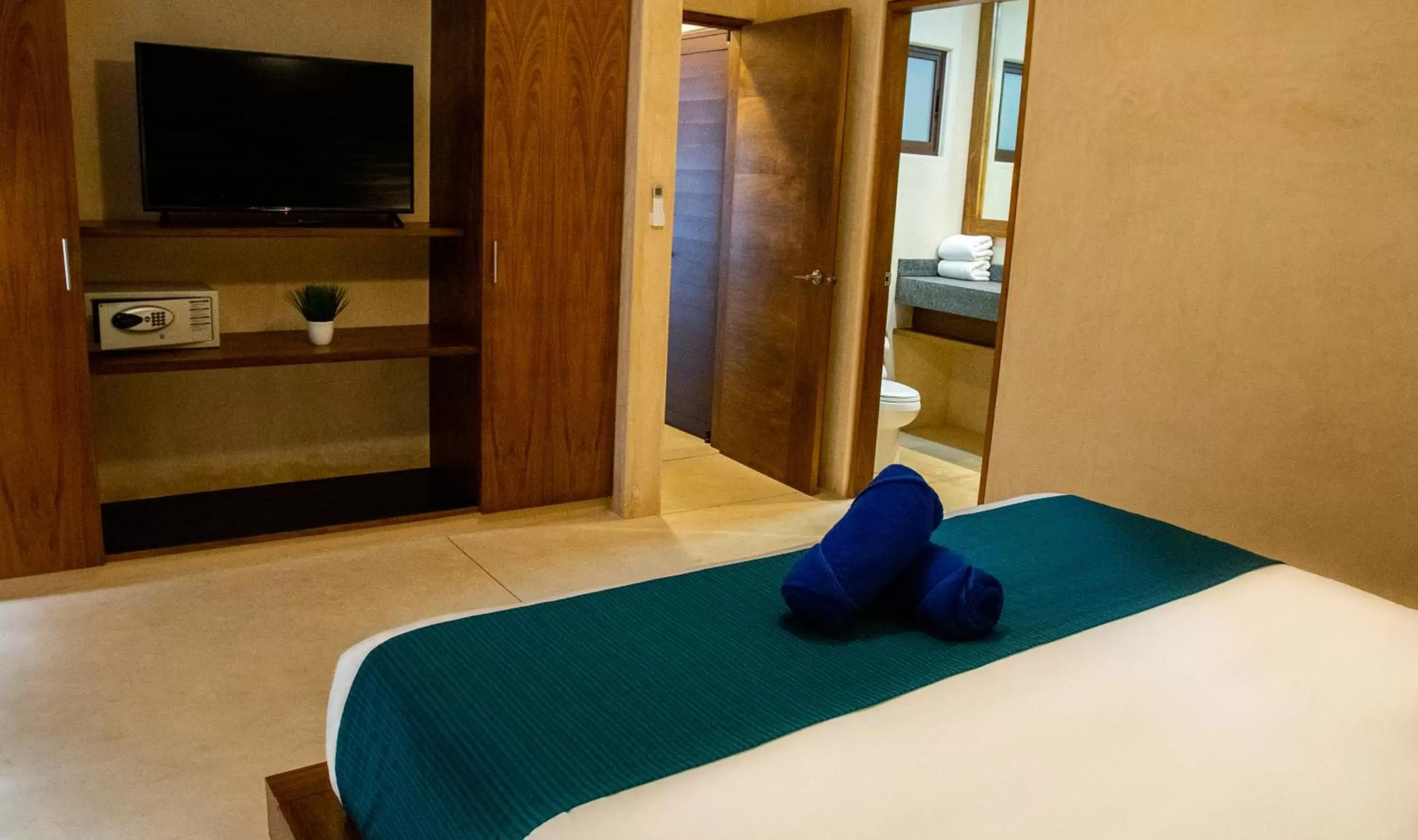 Bed in Azul Tulum by GuruHotel