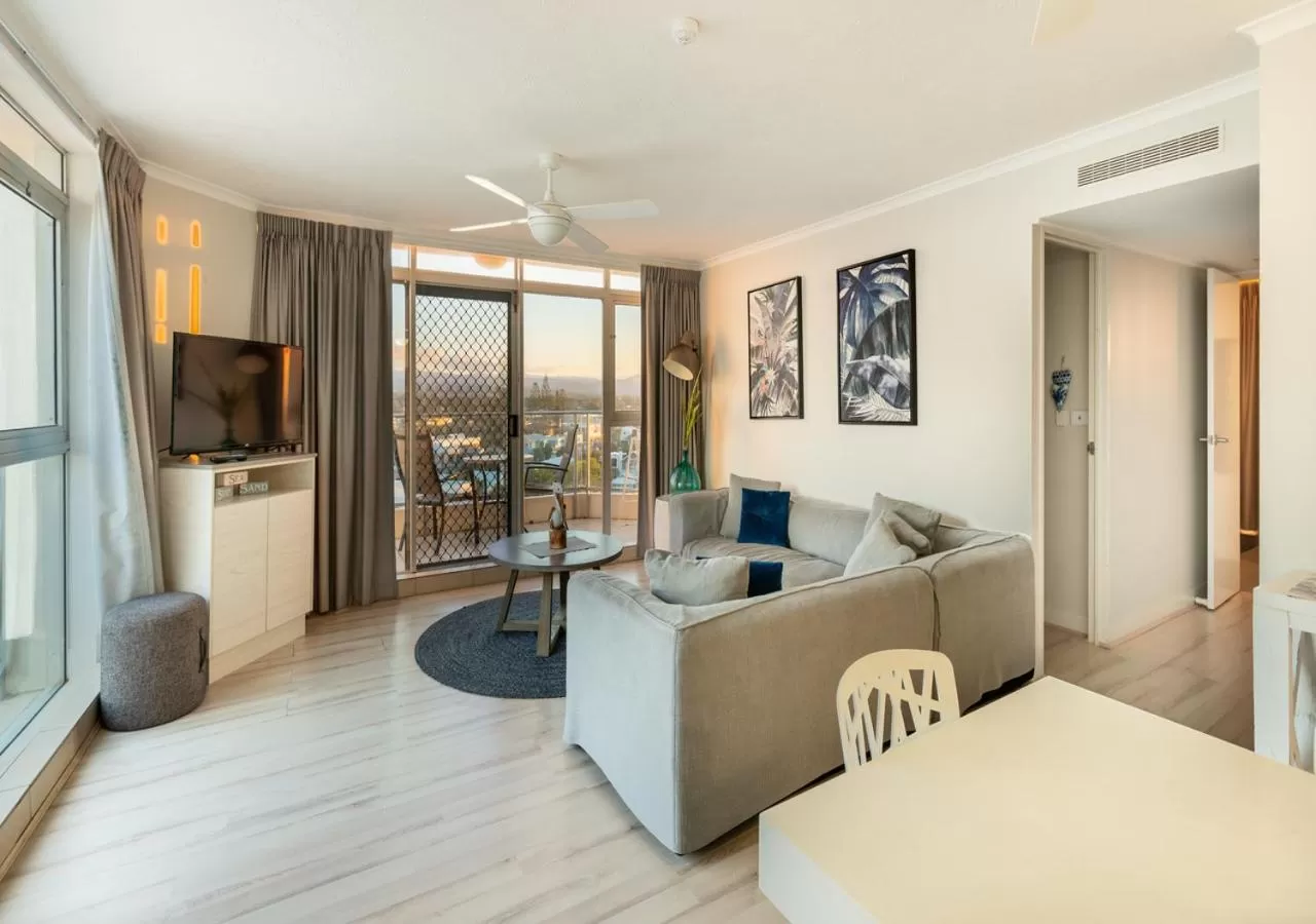 Photo of the whole room in Foreshore Beachfront Apartments