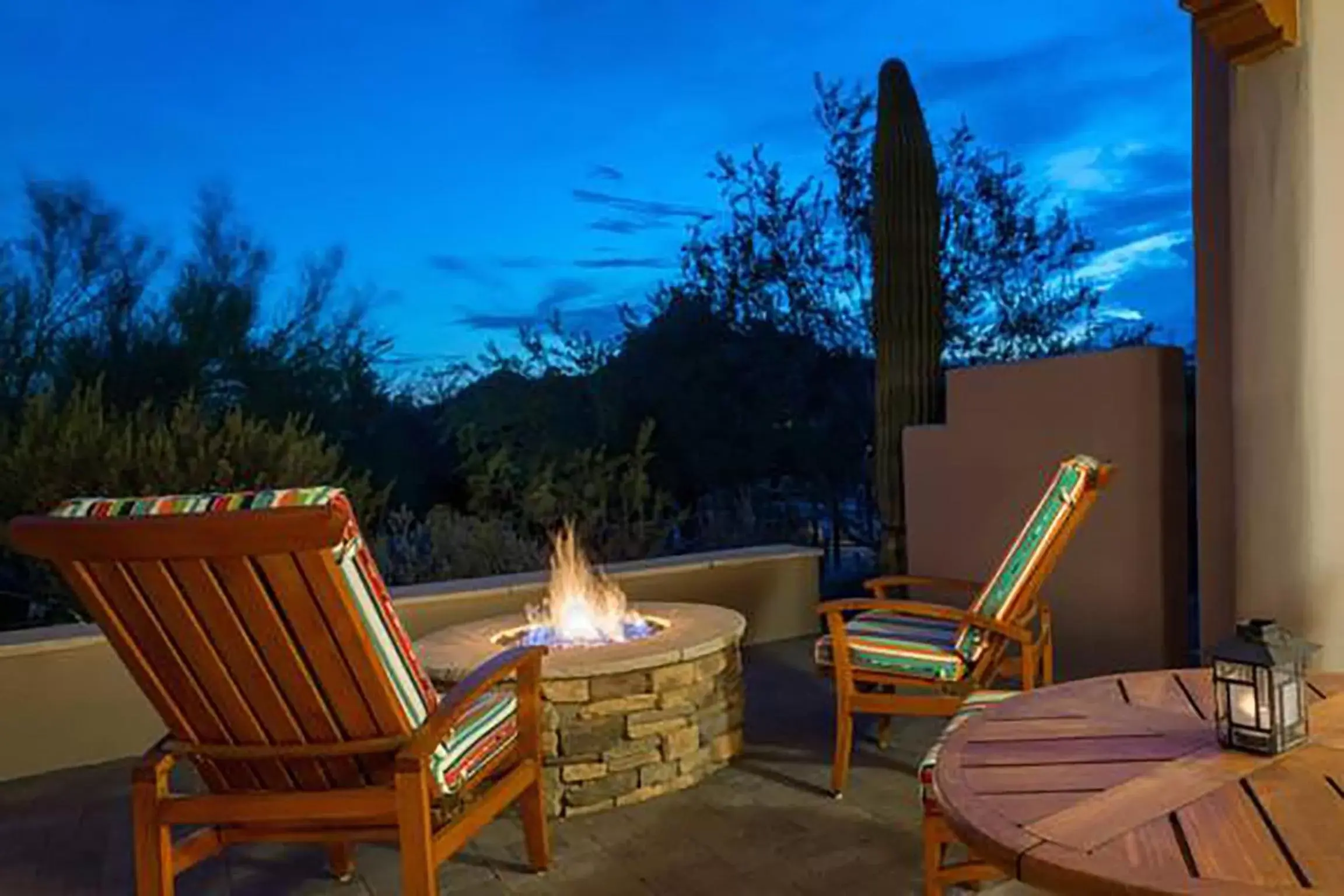 Patio in Four Seasons Resorts Scottsdale at Troon North