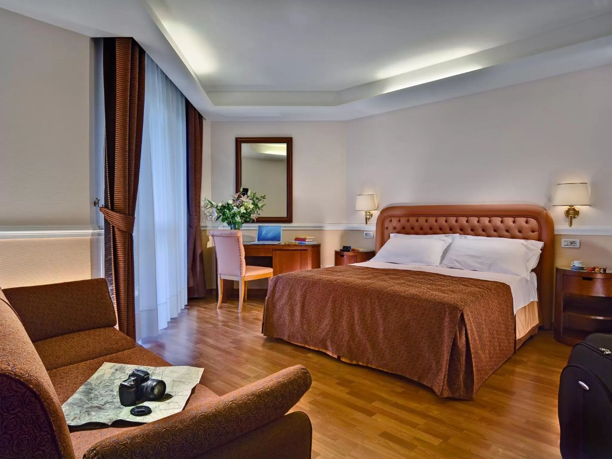 Photo of the whole room, Bed in Hotel Eliseo Terme