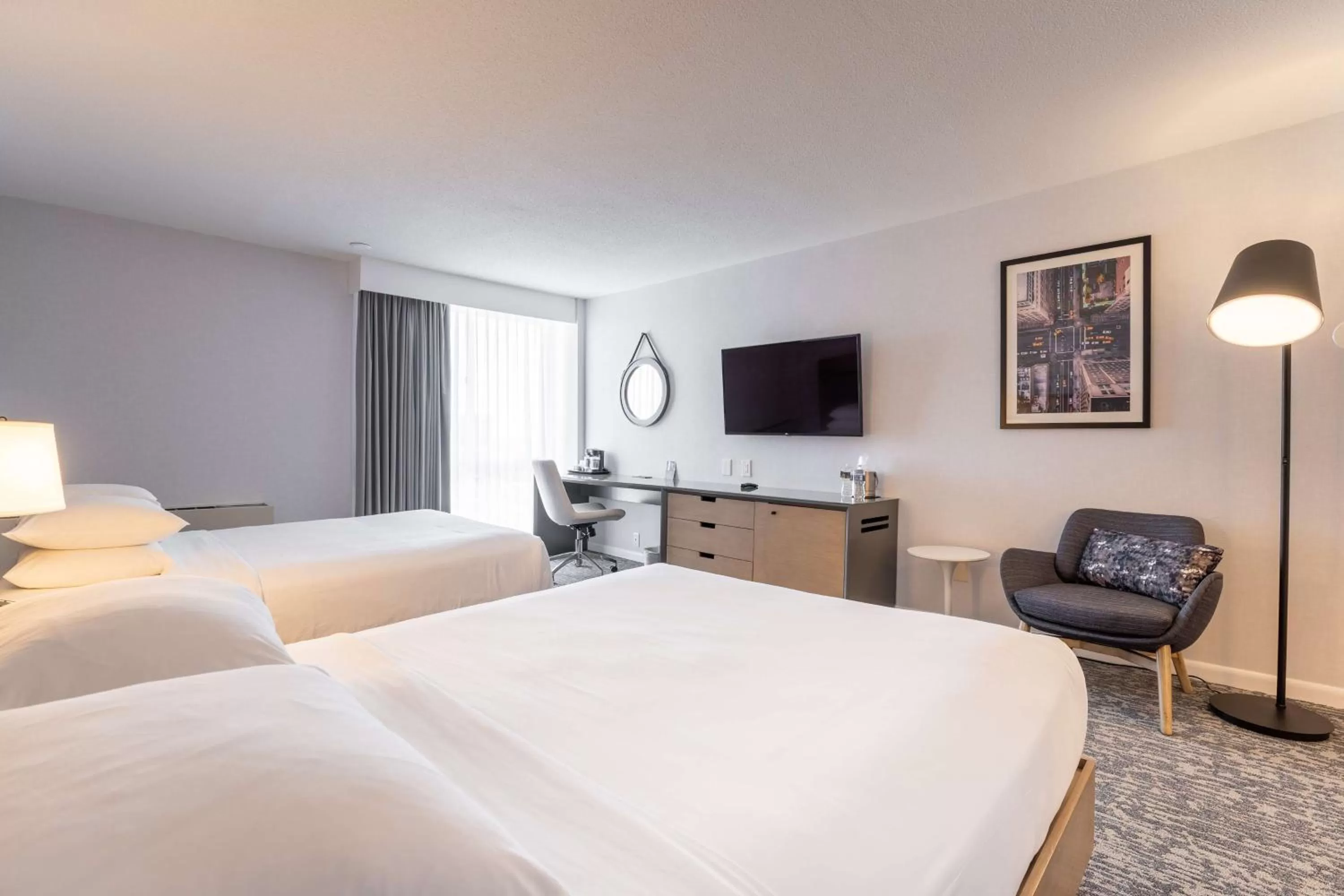 Premium Double Room with Two Double Beds - Disability Access/Non-Smoking in Radisson Hotel JFK Airport
